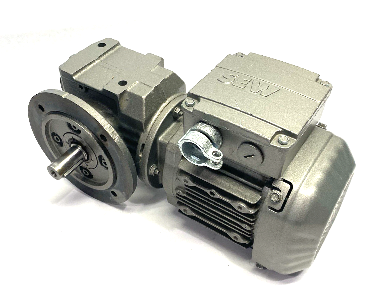 SEW Eurodrive SF37DRS71S4 Right Angle Gearmotor, 35.1 Gear Ratio, 3-Phase - Maverick Industrial Sales