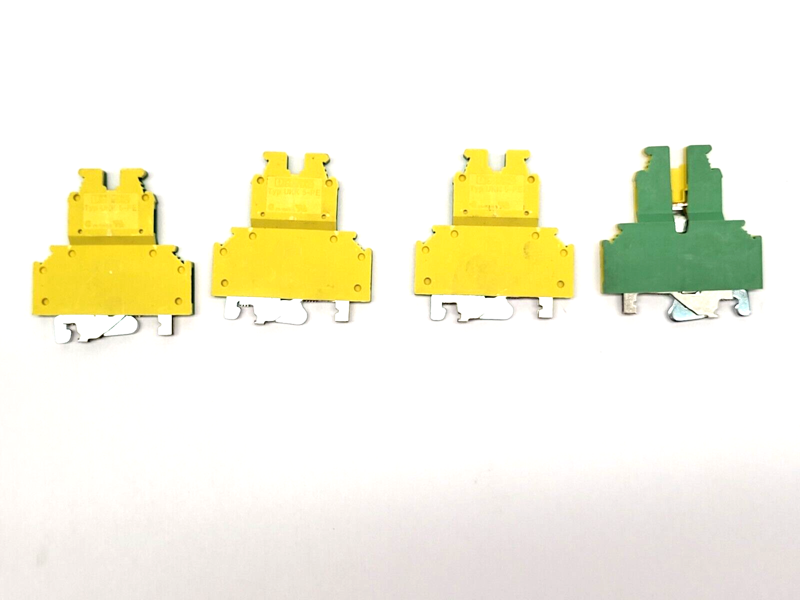 Phoenix Contact Type UKK 5-PE Ground Modular Terminal Block 2774211 LOT OF 4 - Maverick Industrial Sales