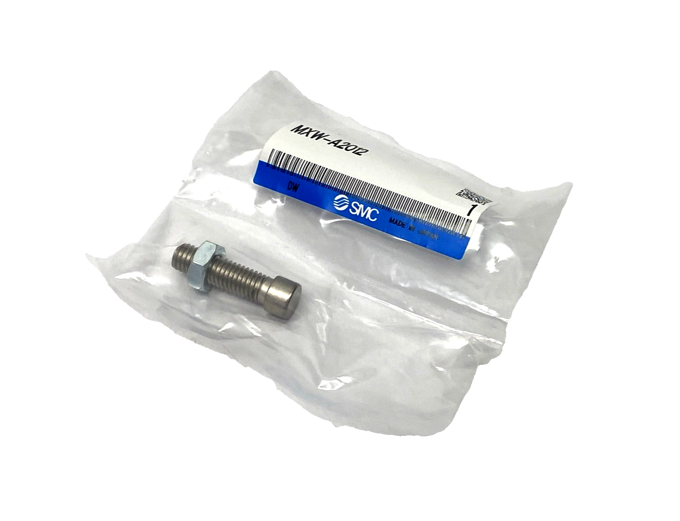 MXW-A2012 | SMC Guided Cylinder Stopper Nut/Bolt BOX OF 20 - New - Maverick Industrial Sales