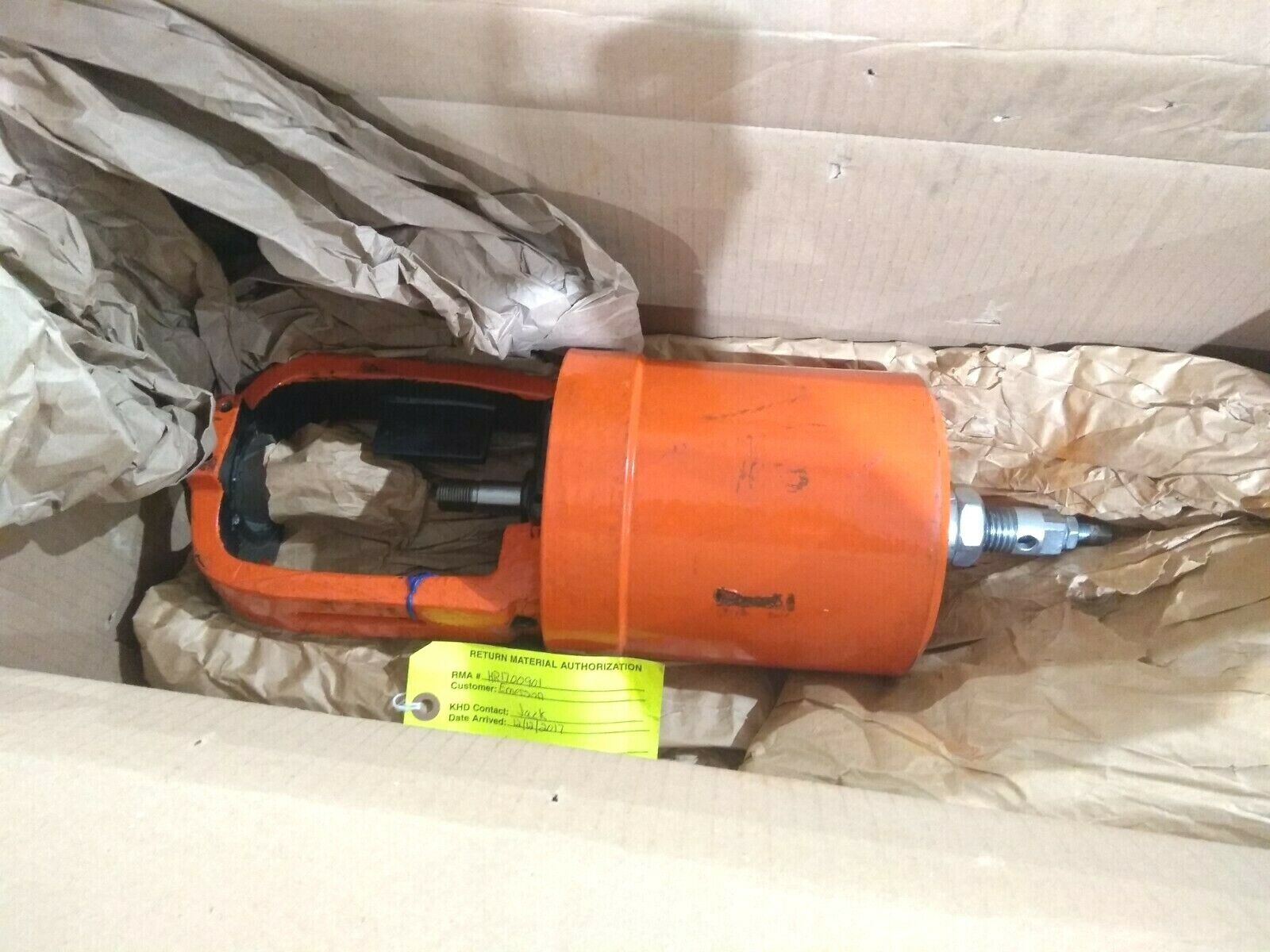Hammel Dahl D02121 Pneumatic Piston Type Actuator 1/2" Inch Sampling Valve - Maverick Industrial Sales