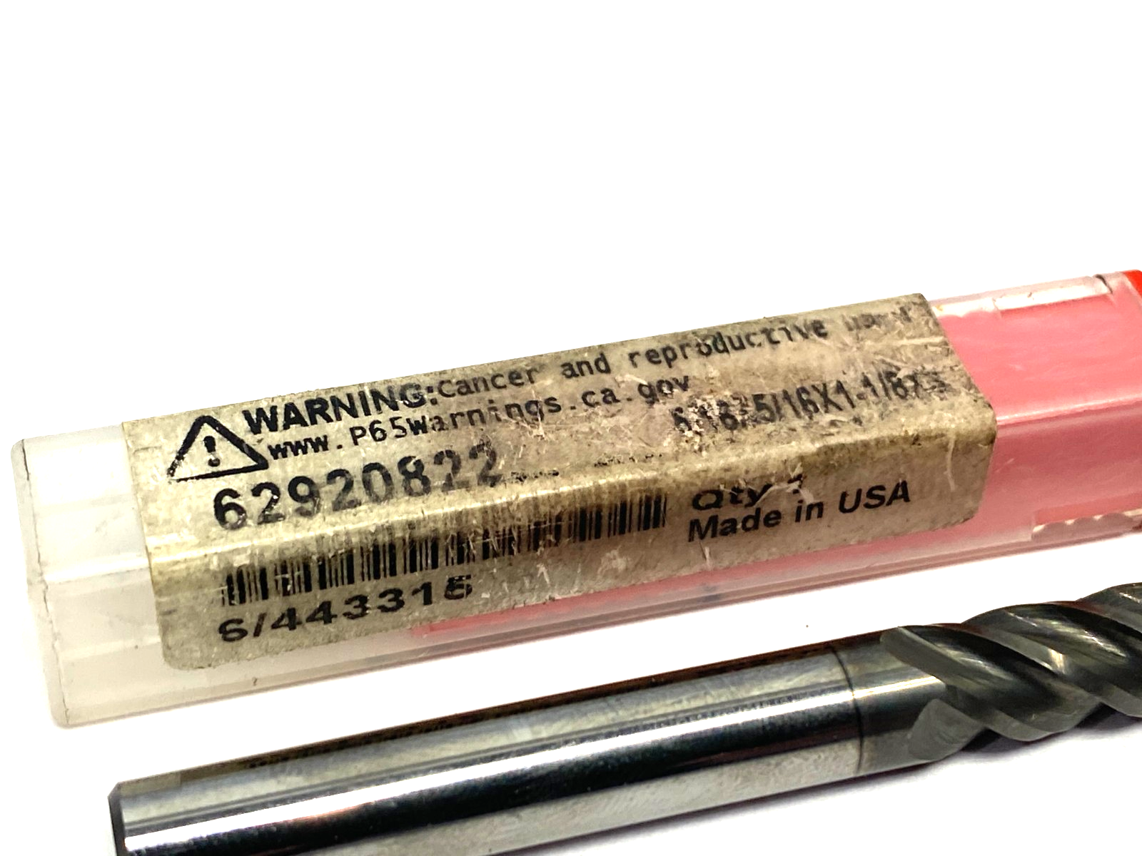 Accupro 62920822 Square End Mill 5/16" Dia, 1-1/8" LOC, 4 Flute, Solid Carbide - Maverick Industrial Sales