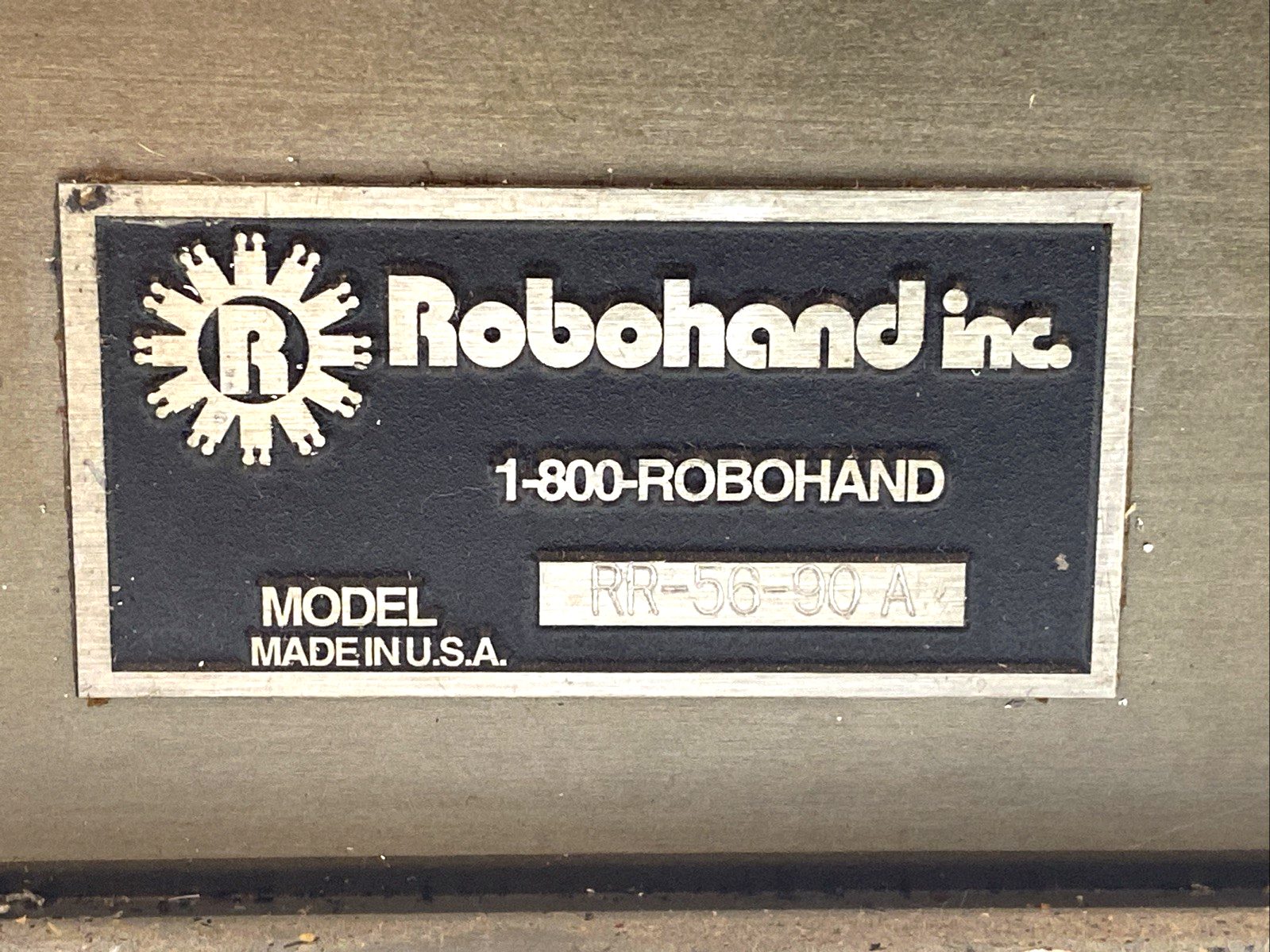 RR-56-90-A | Robohand Pneumatic Rotary Actuator 90° Flange Output - Used - Maverick Industrial Sales