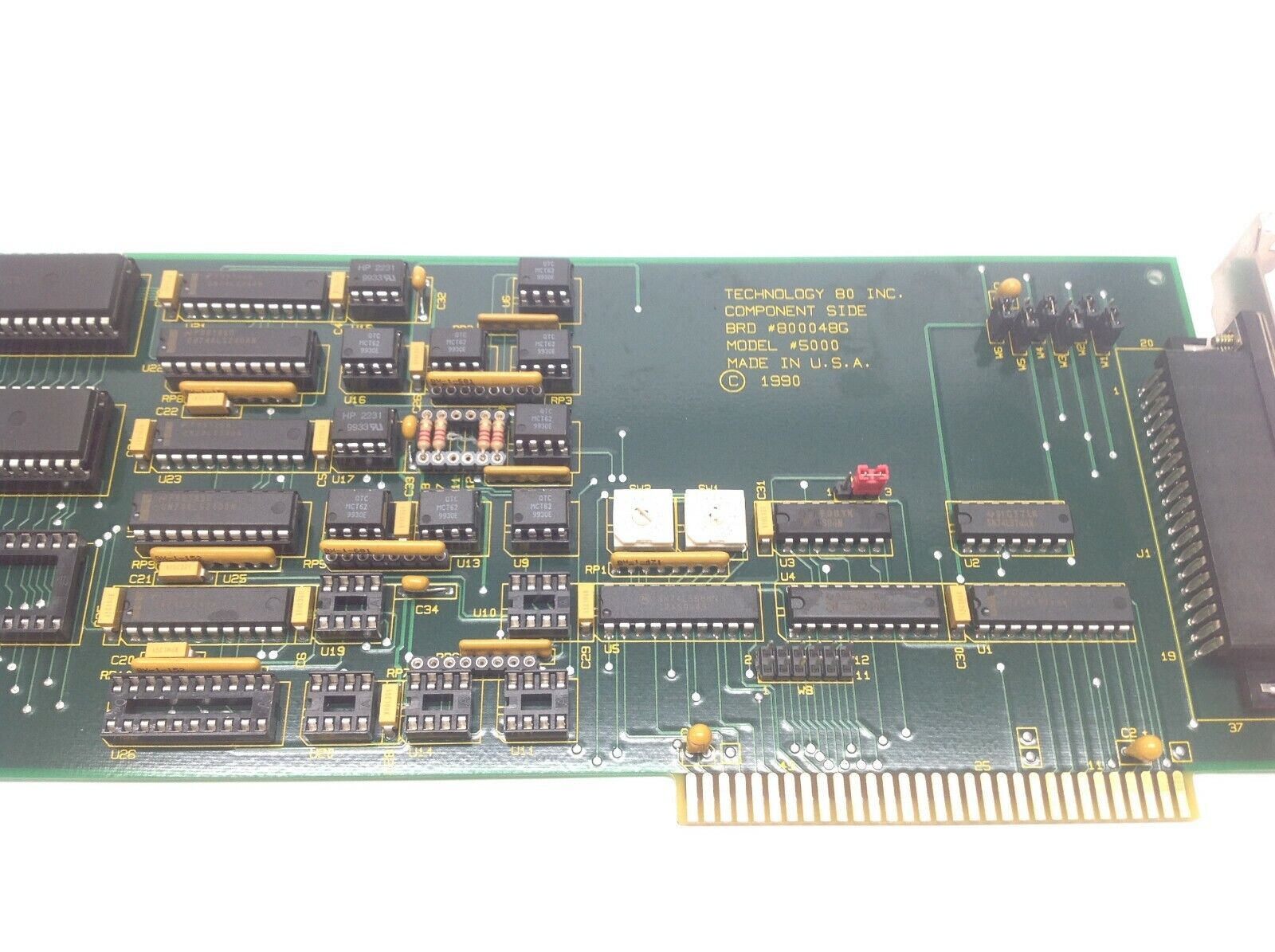 Technology 80 INC BRD #800048 G Model #5000 5000-2-C0 90B401/H OPT 001 - Used - Maverick Industrial Sales