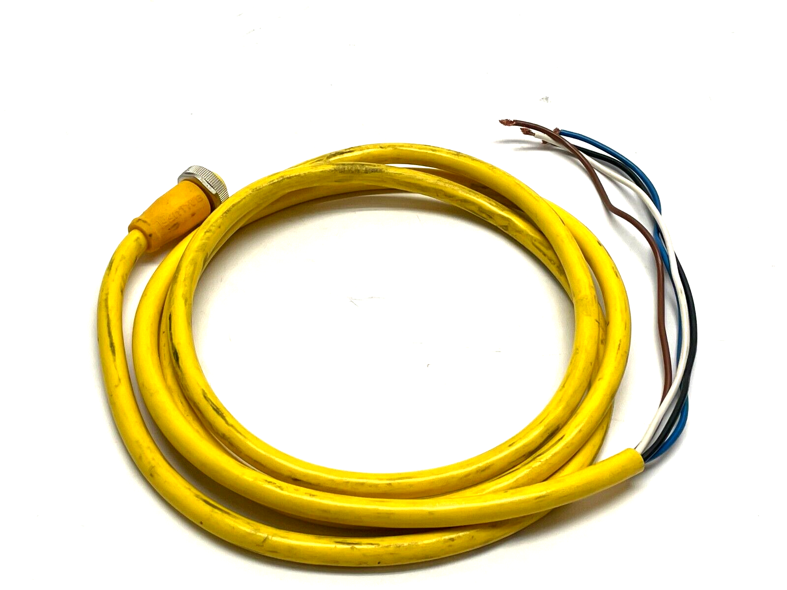 Balluff BCC090Y Single-Ended Cordset 8ft Length BCC A314-0000-10-003-VX44W6-050 - Maverick Industrial Sales
