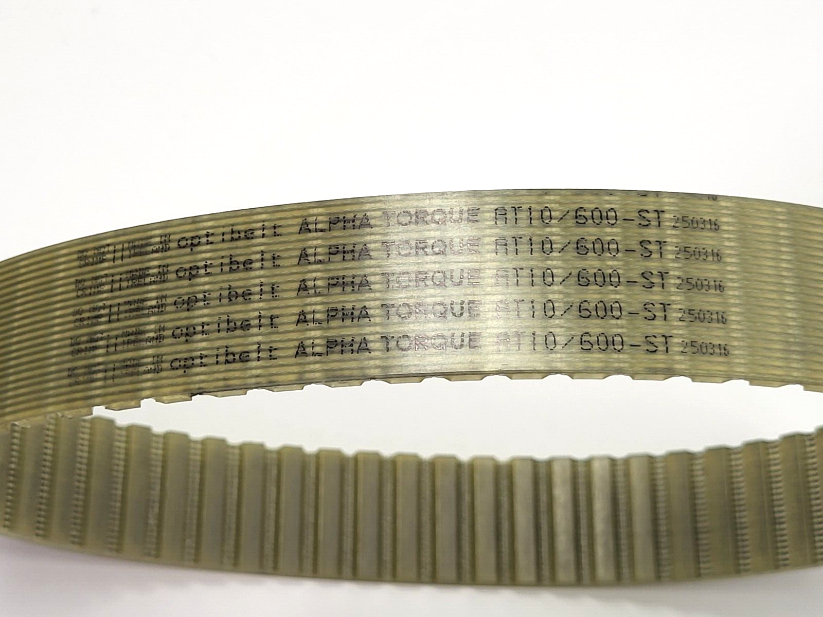 Optibelt AT10/600-ST Alpha Torque Timing Belt 250316 - Maverick Industrial Sales