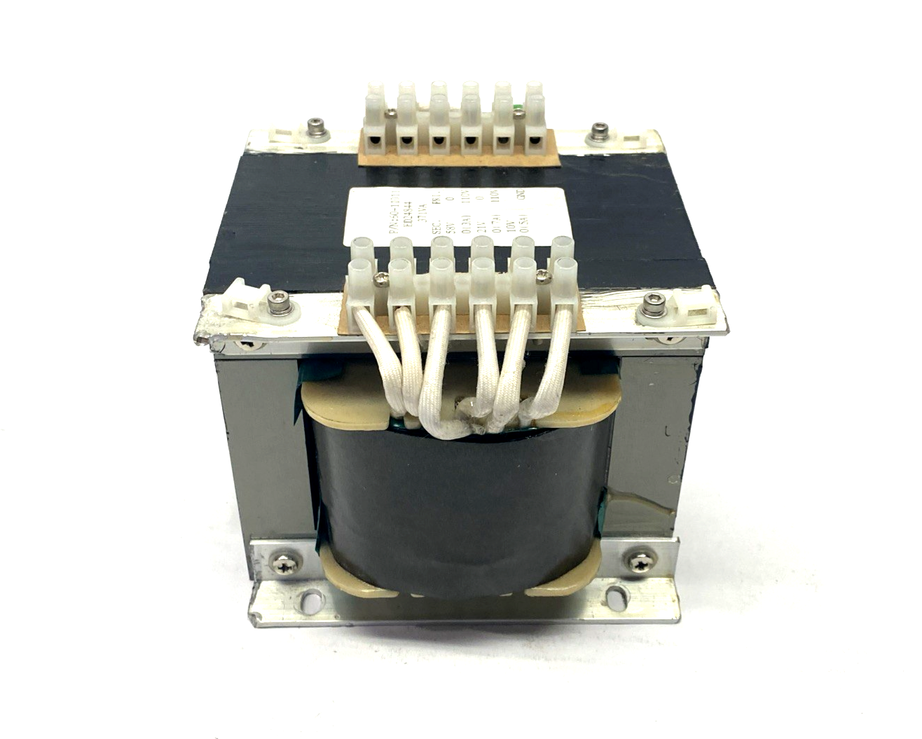 60-11011 Transformer 371VA 3PH 110V Pri. 58V 3A 21V 7A 10V 5A Sec. ED24844 - Maverick Industrial Sales