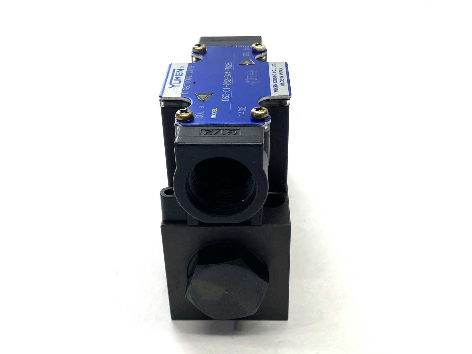 DSG-01-2B2-D24-7025 | Yuken Solenoid Directional Valve 2-Position - New – Open box - Maverick Industrial Sales