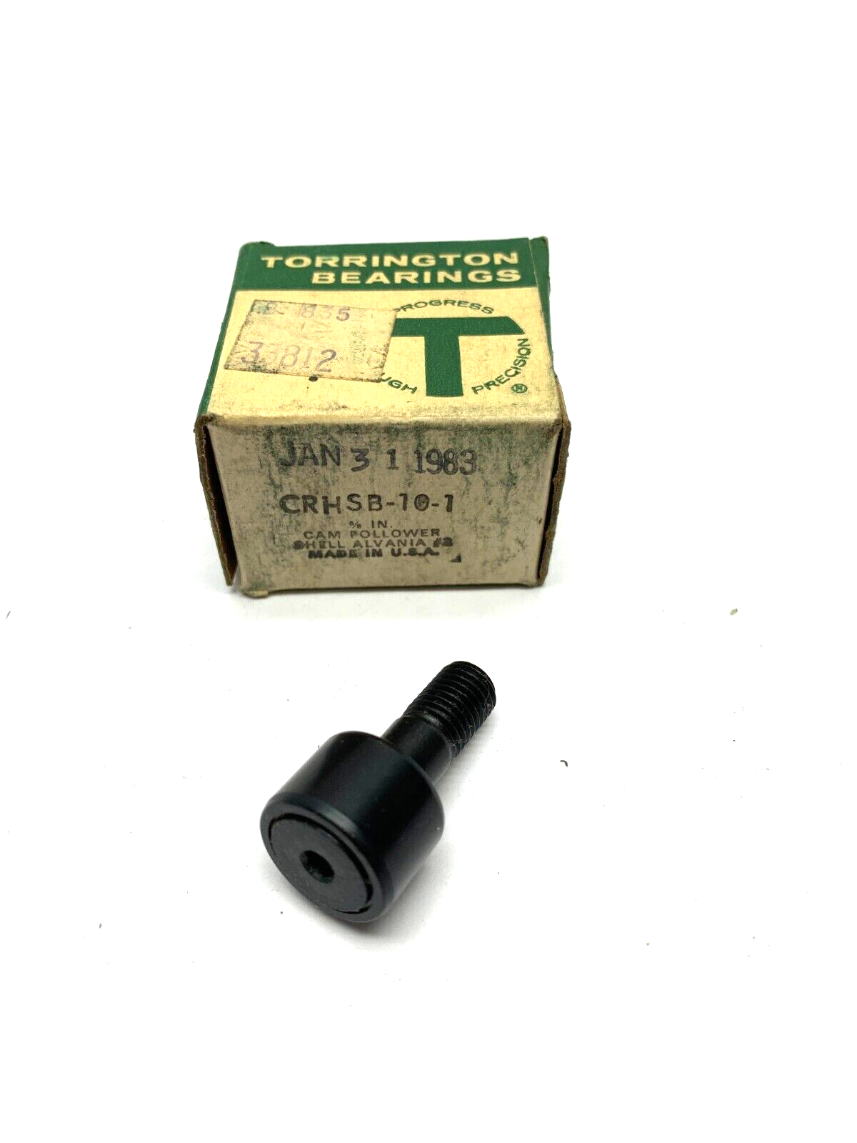 CRHSB-10-1 | Torrington Bearings Cam Follower 5/8" Hex Socket Head - New – Open box - Maverick Industrial Sales