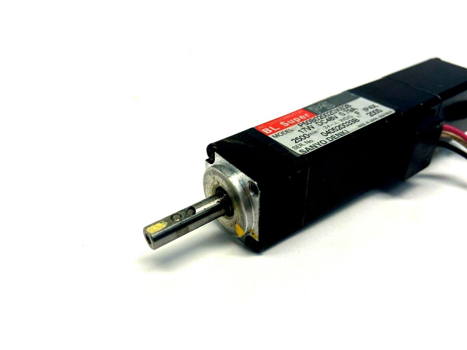 Sanyo Denki P50B02002DXS28 BL Super AC Servomotor 48V 2500 min - Maverick Industrial Sales
