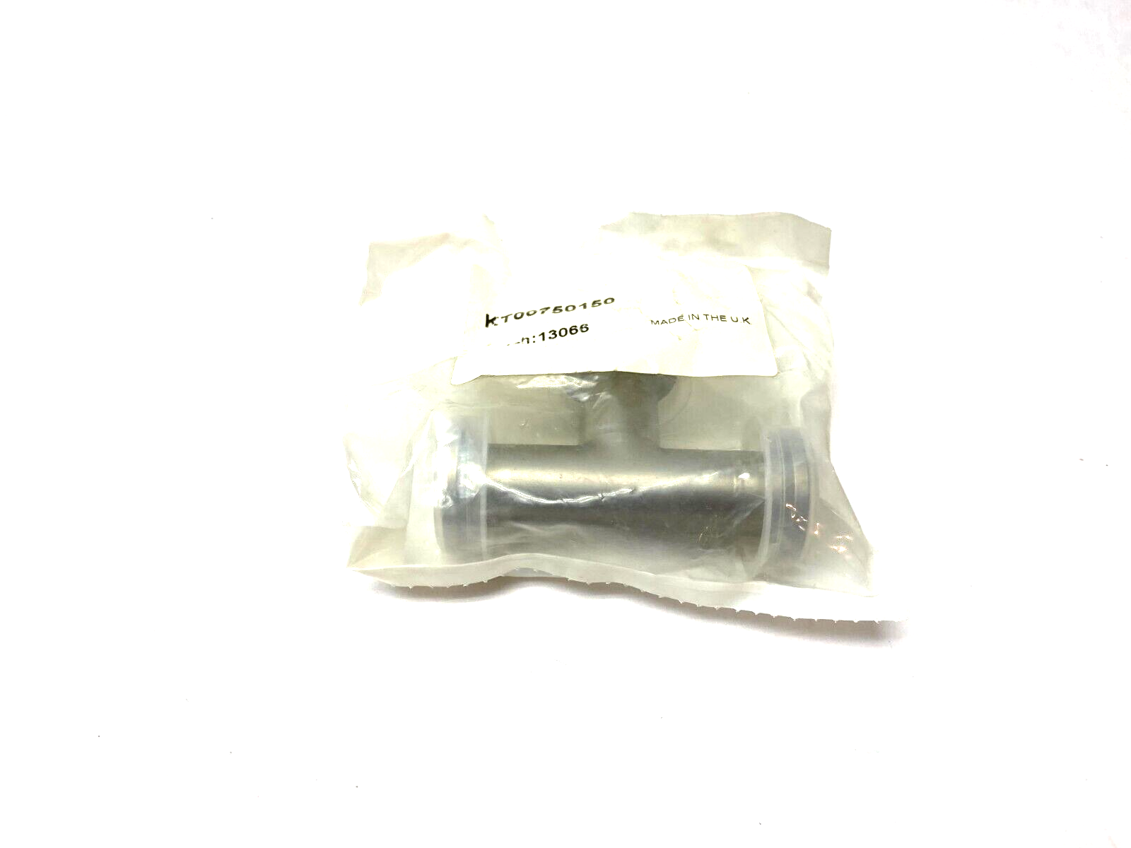 Agilent KT00750150 Stainless Steel Tee Fitting, 1.5" Clearance, NW16 - Maverick Industrial Sales