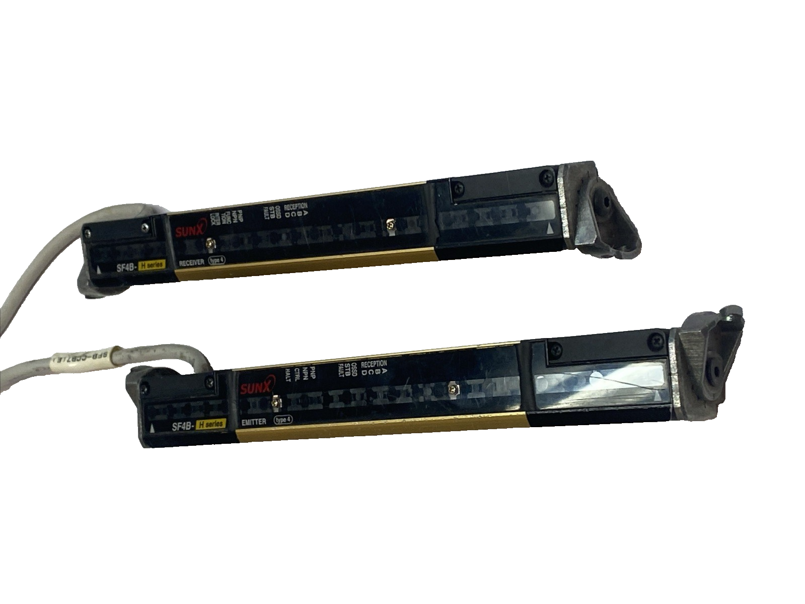 Sunx SF4B-H12D/E Safety Light Curtain Set 230mm 12-Beam - Emitter Receiver - Maverick Industrial Sales