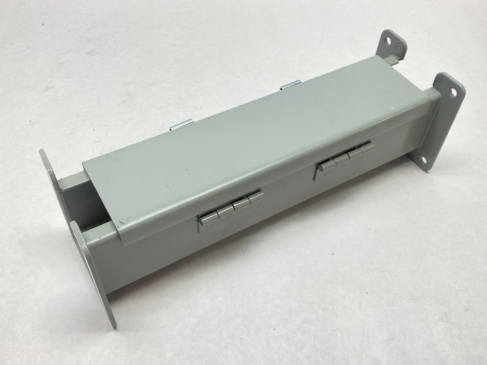 F22L12 | Hoffman Wireway Section Lay-in Hinged-Cover Type 12 2.5" x 2.5" x 12" - New – Open box - Maverick Industrial Sales