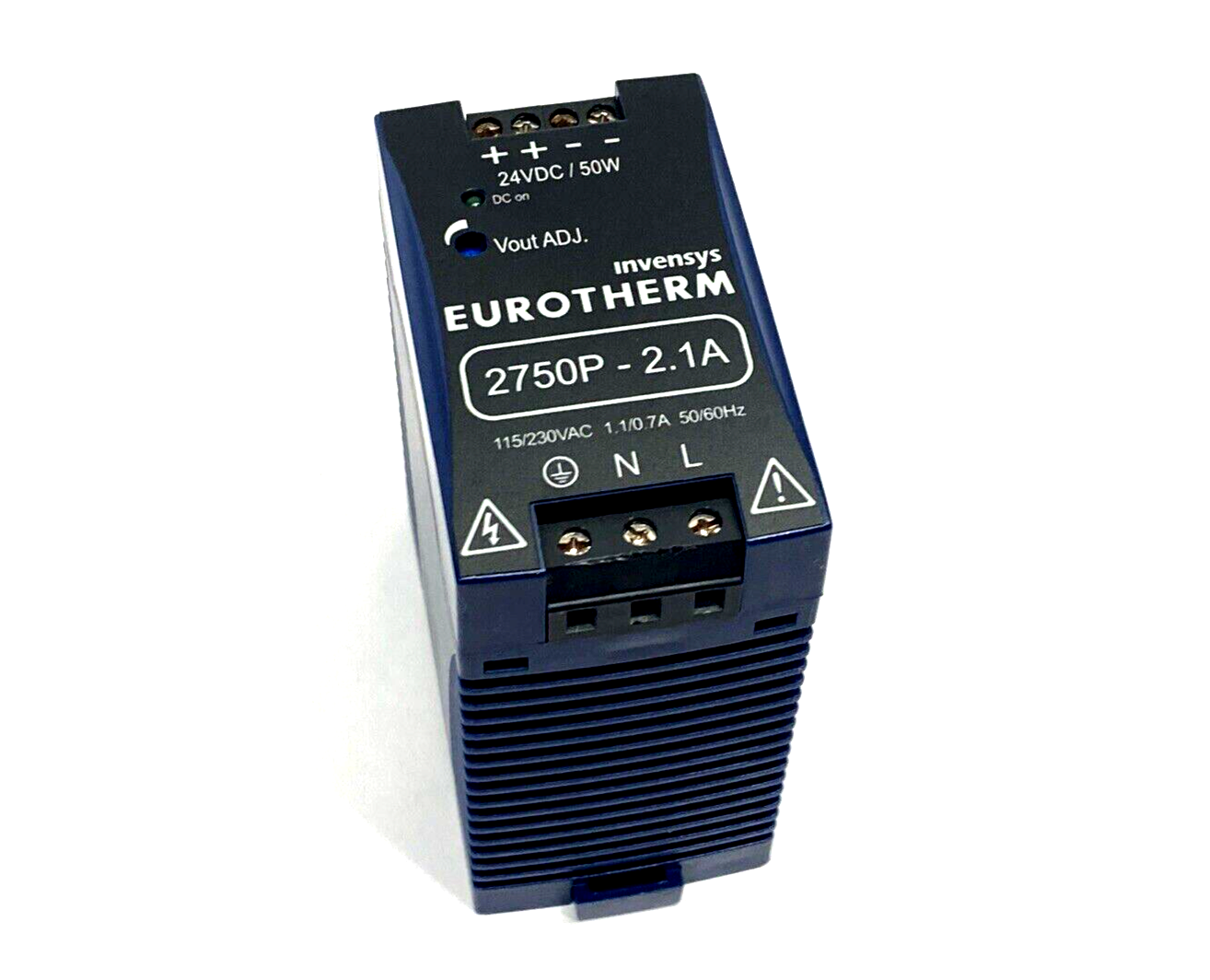 Eurotherm 2750P-2.1A Power Supply 115/230VAC 24VDC 50W 2750P2A1 - Maverick Industrial Sales