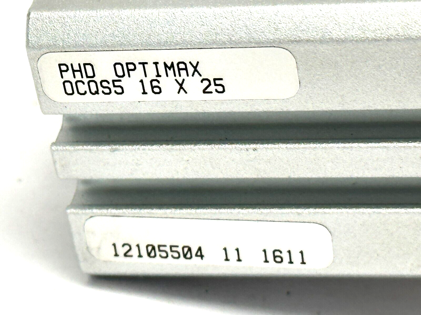 PHD OCQS5 16X25 Optimax Pneumatic Cylinder 16mm Bore 25mm Stroke - Maverick Industrial Sales