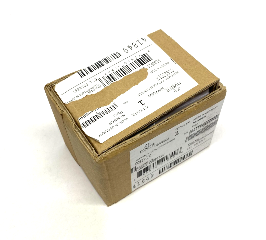 Hoffman CCS2FCLG nVent Flange Coupling Joint for Aluminum Arm 45x60mm White - Maverick Industrial Sales