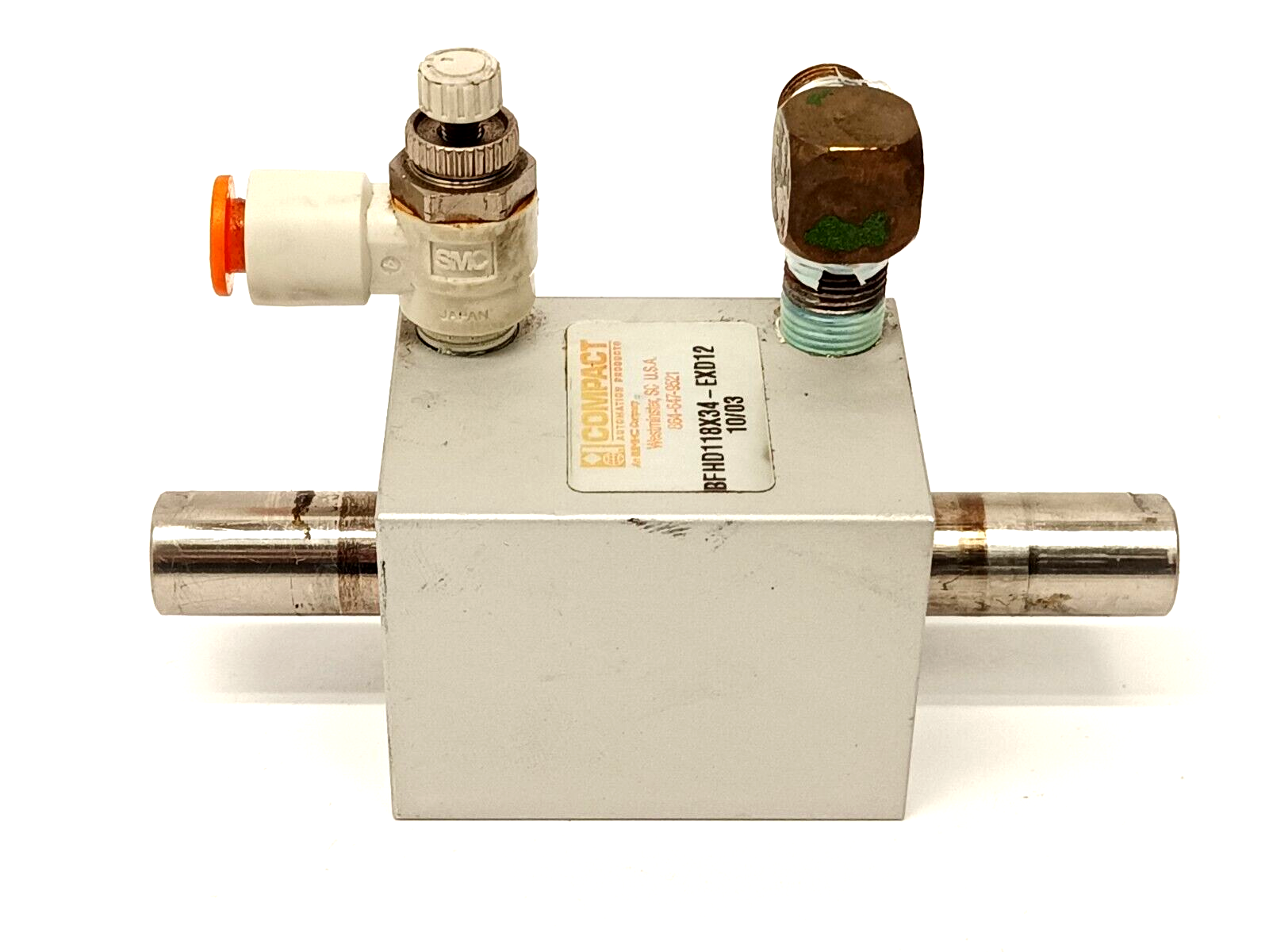 Compact Automation Products BFHD118X34-EXD12 Cylinder 1-1/8" Bore 3/4" Stroke - Maverick Industrial Sales