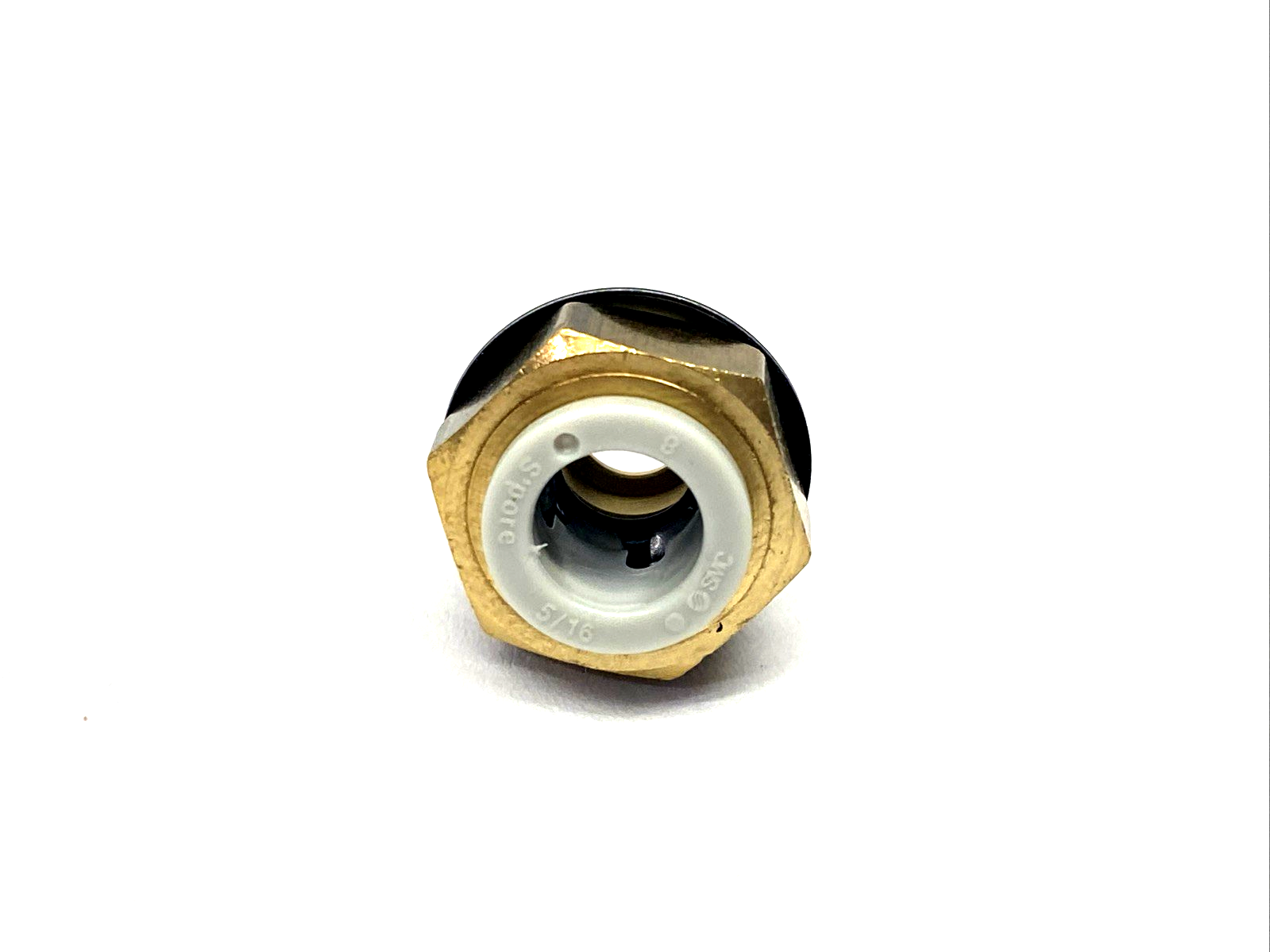 KQ2H08-U03A | SMC Pneumatic One-Touch Fitting For 8mm Tube O.D. x G 3/8" LOT OF 5 - New Other - Maverick Industrial Sales
