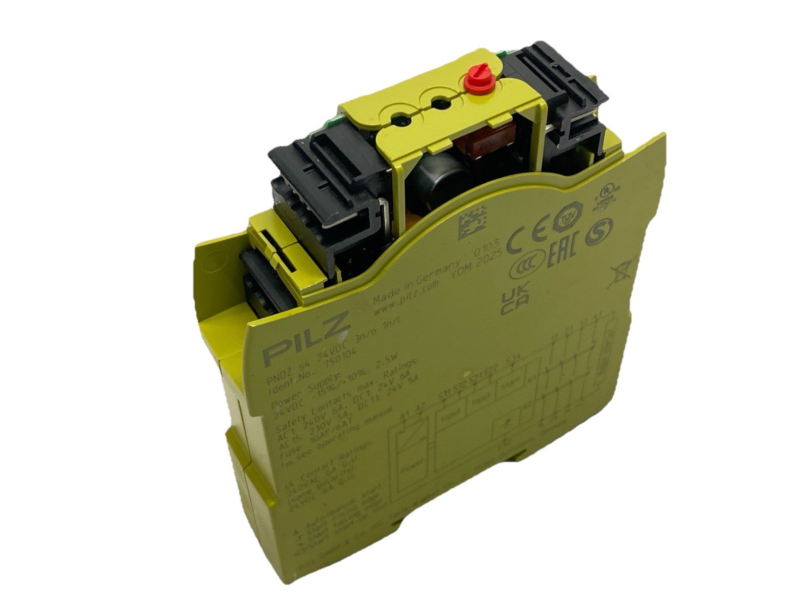 Pilz PNOZ s4 24VDC 3n/o 1n/c Standalone Sigma Safety Relay 750104 NO COVER - Maverick Industrial Sales