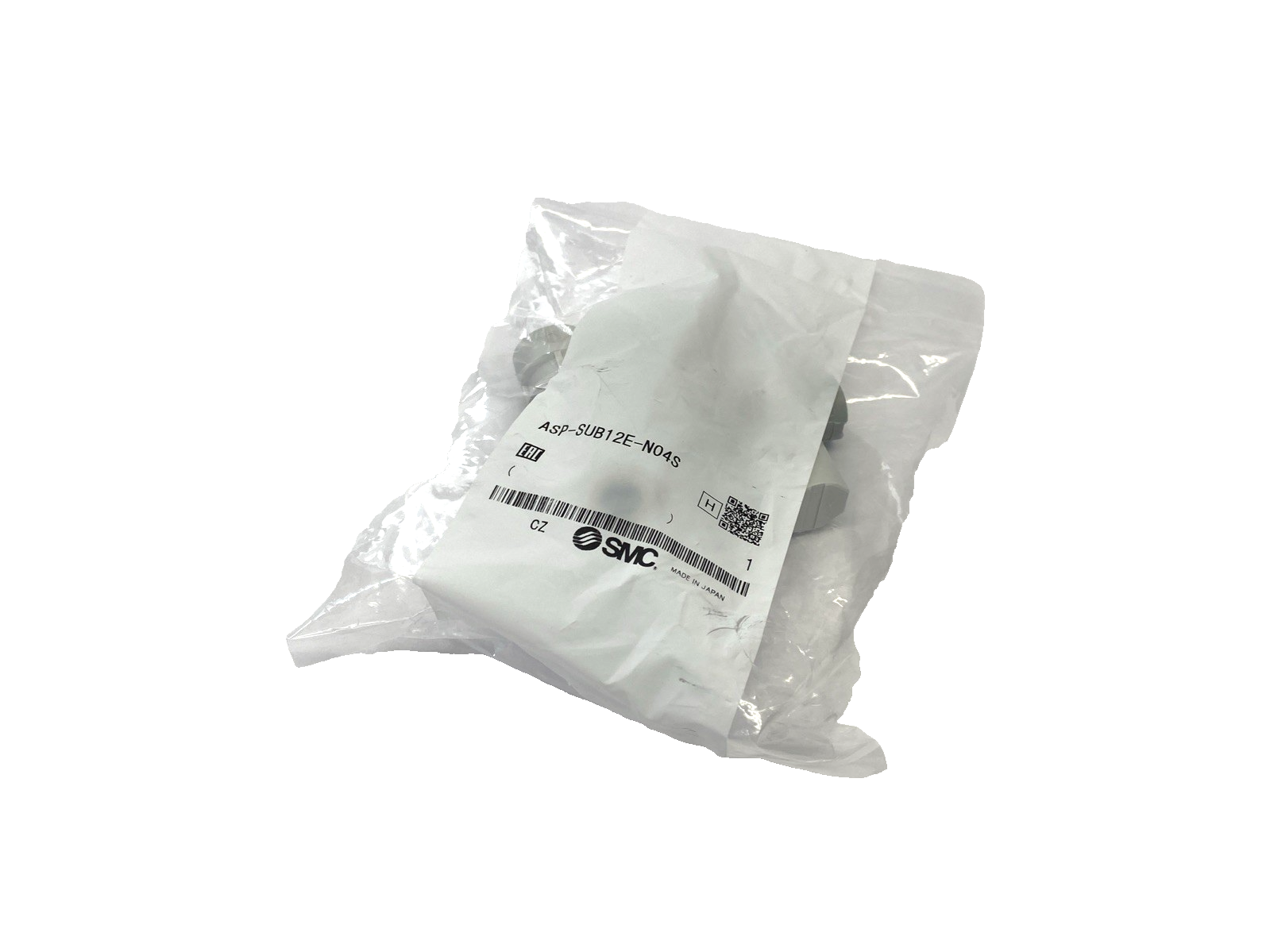 ASP-SUB12E-N04S | SMC Speed Controller w/ Pilot Check Valve, 12mm Tube 1/2" NPT - New - Maverick Industrial Sales