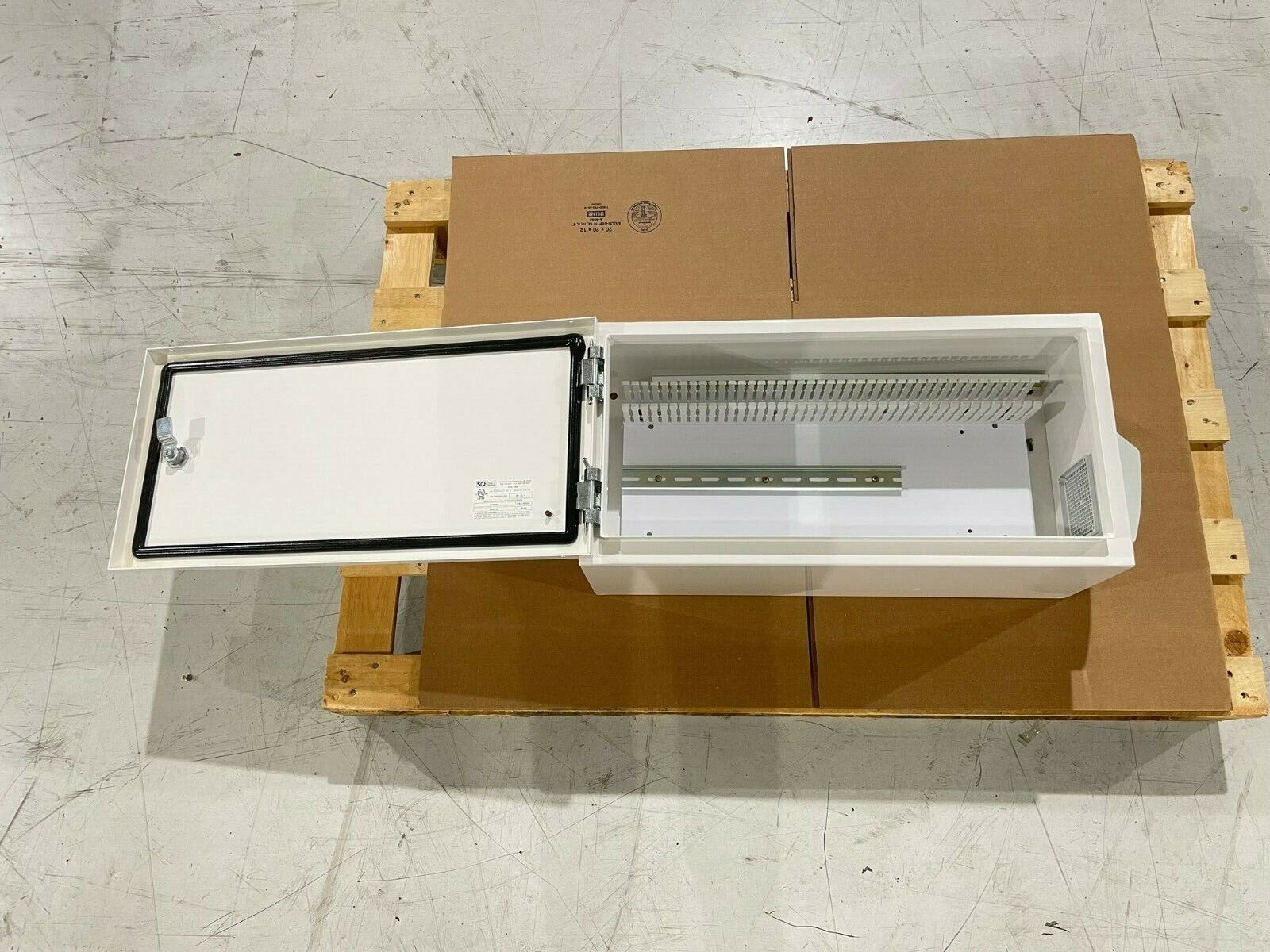 SCE Industrial Control Panel Enclosure 24"x9"x12" Saginaw Cabinet 4086462 M09756 - Maverick Industrial Sales
