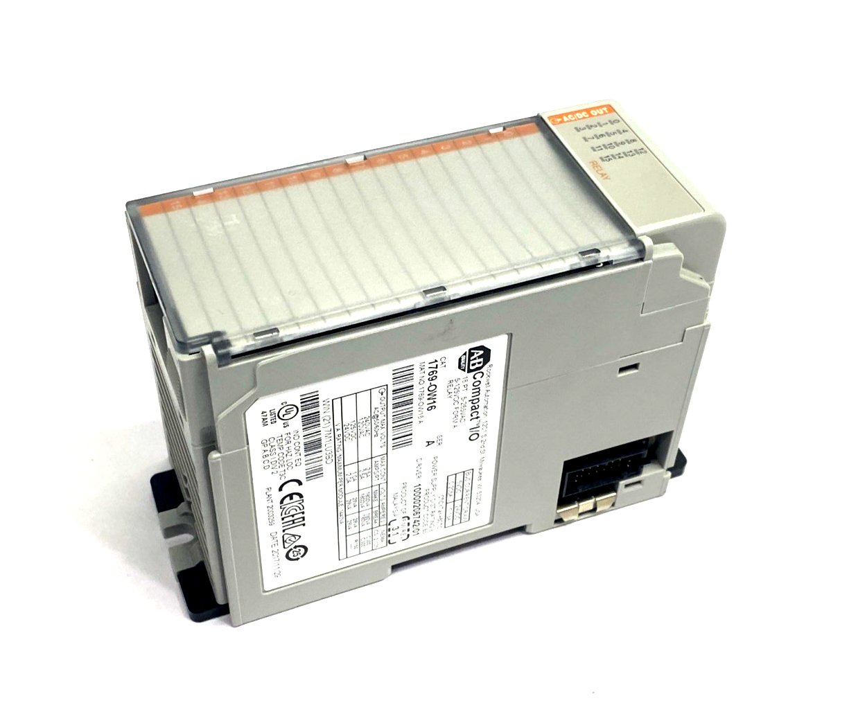 Allen Bradley 1769-OW16 Ser. A CompactLogix 16 Pt Digital Output Relay Module - Maverick Industrial Sales