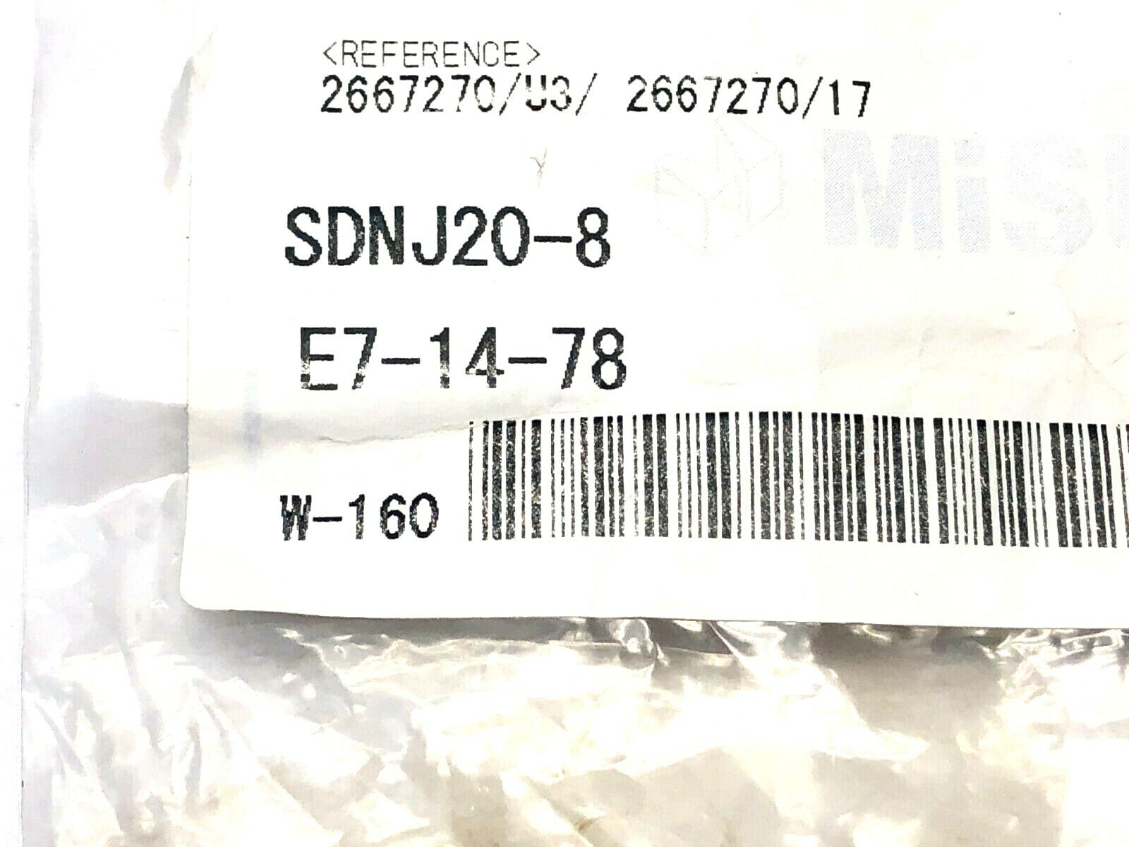 MiSUMi SDNJ20-8 D-Cut Shaft Collar OD 35mm Shaft Size 20mm Width 8mm - Maverick Industrial Sales