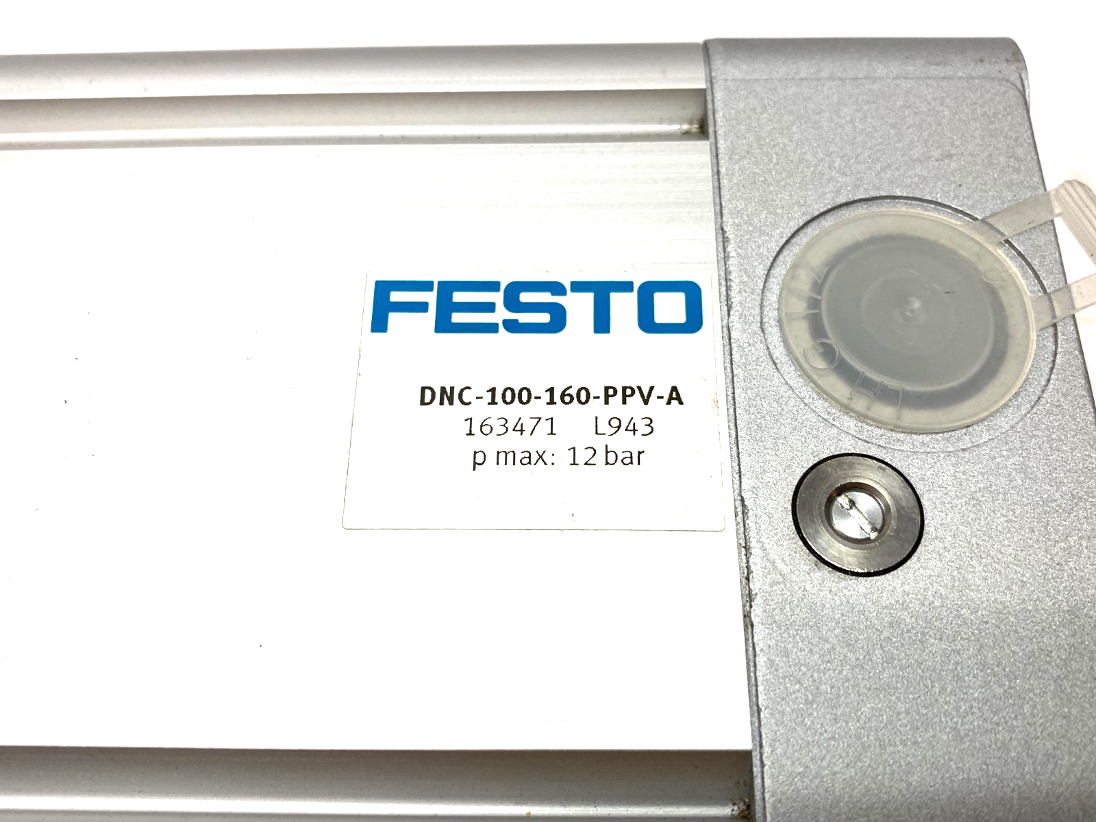 Festo DNC-100-160-PPV-A Double Acting ISO Cylinder 160mm Stroke 163471 - Maverick Industrial Sales