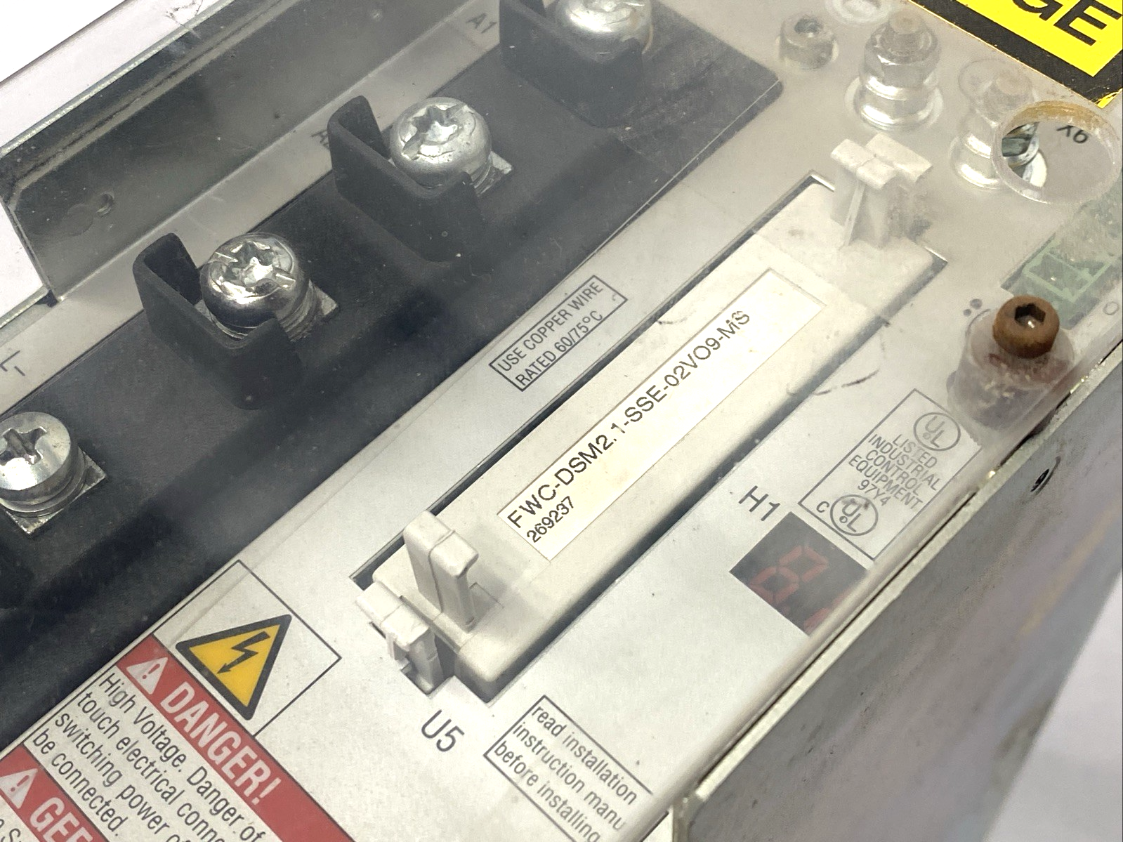 Indramat DDS02.1-W025-D AC Servo Controller w/ FWC-DSM2.1-SSE-02VO9-MS, DAE 1.1 - Maverick Industrial Sales