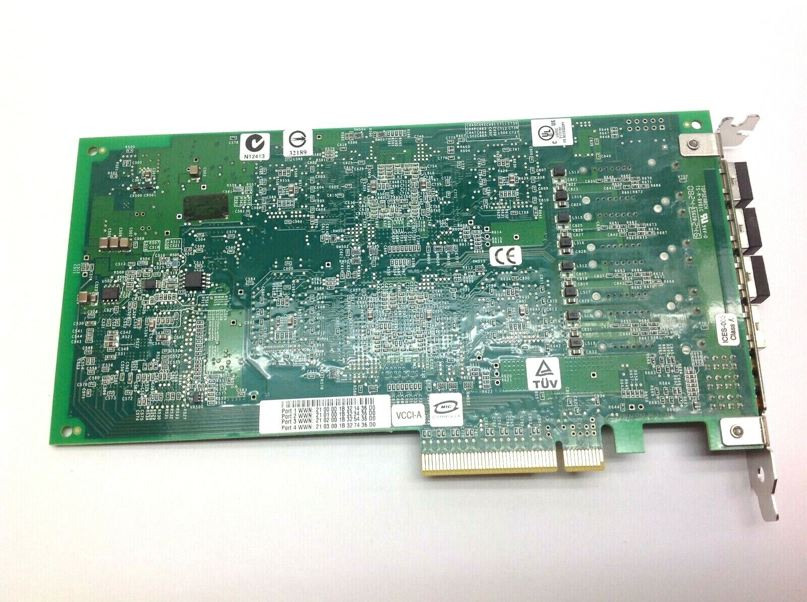 NetApp 111-00416+A1 Quad Port QLogic Circuit Board - Maverick Industrial Sales