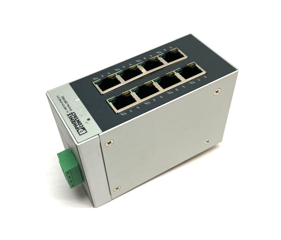 Phoenix Contact FL SWITCH SFNB 8TX Industrial Ethernet Switch 8-Port 2891002 - Maverick Industrial Sales