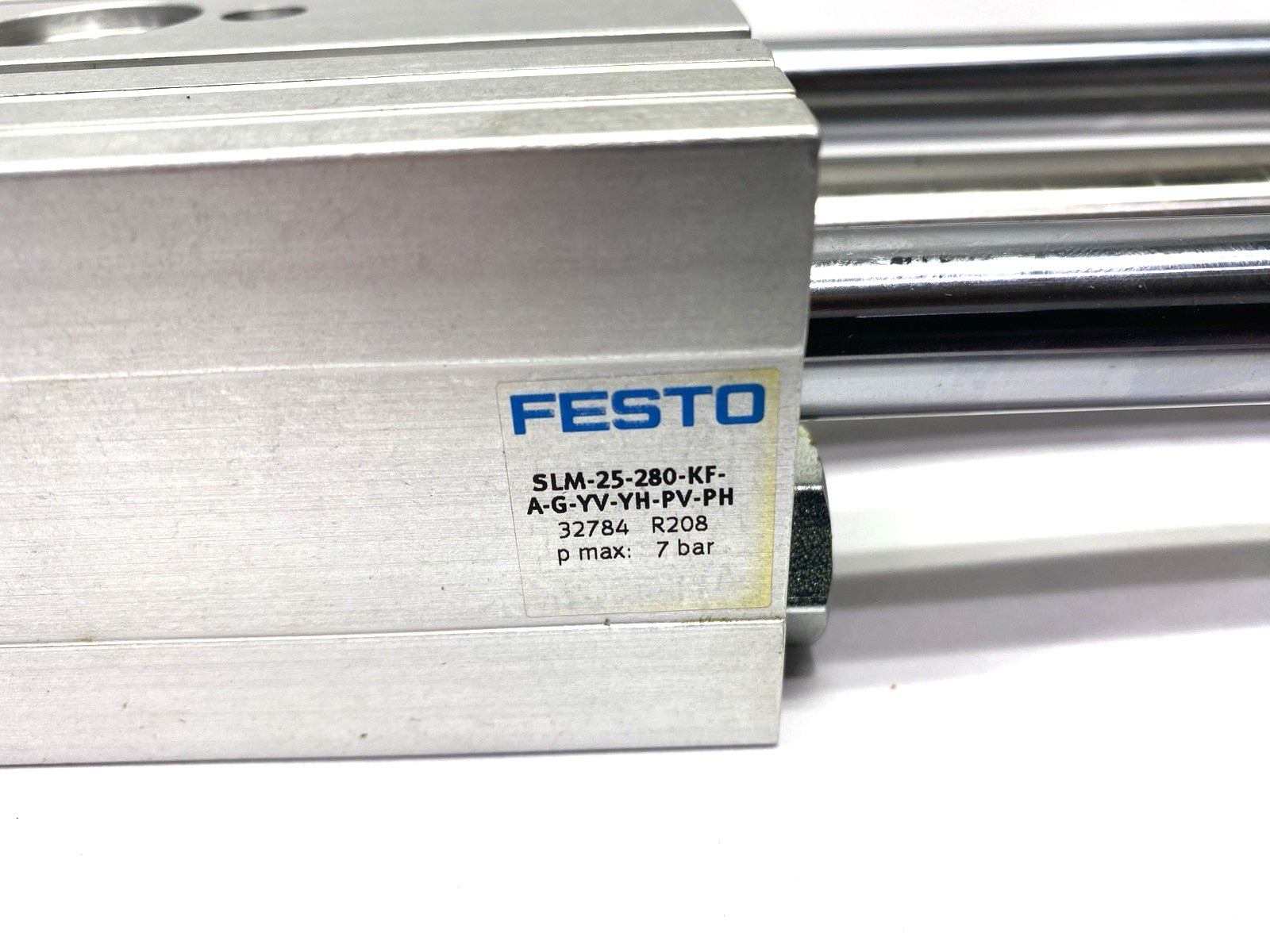 Festo SLM-25-280-KF-A-G-YV-YH-PV-PH Pneumatic Linear Drive 280mm Stroke 32784 - Maverick Industrial Sales
