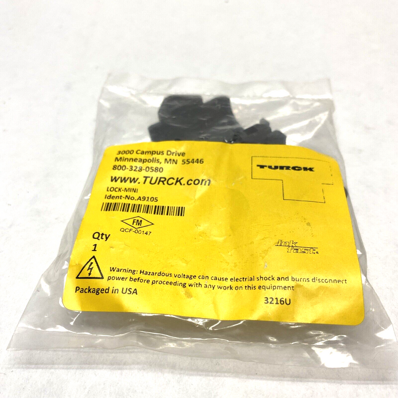 Turck Lock-Mini Lok Fast  A9105 7/8", Locking Guard, Straight - Maverick Industrial Sales