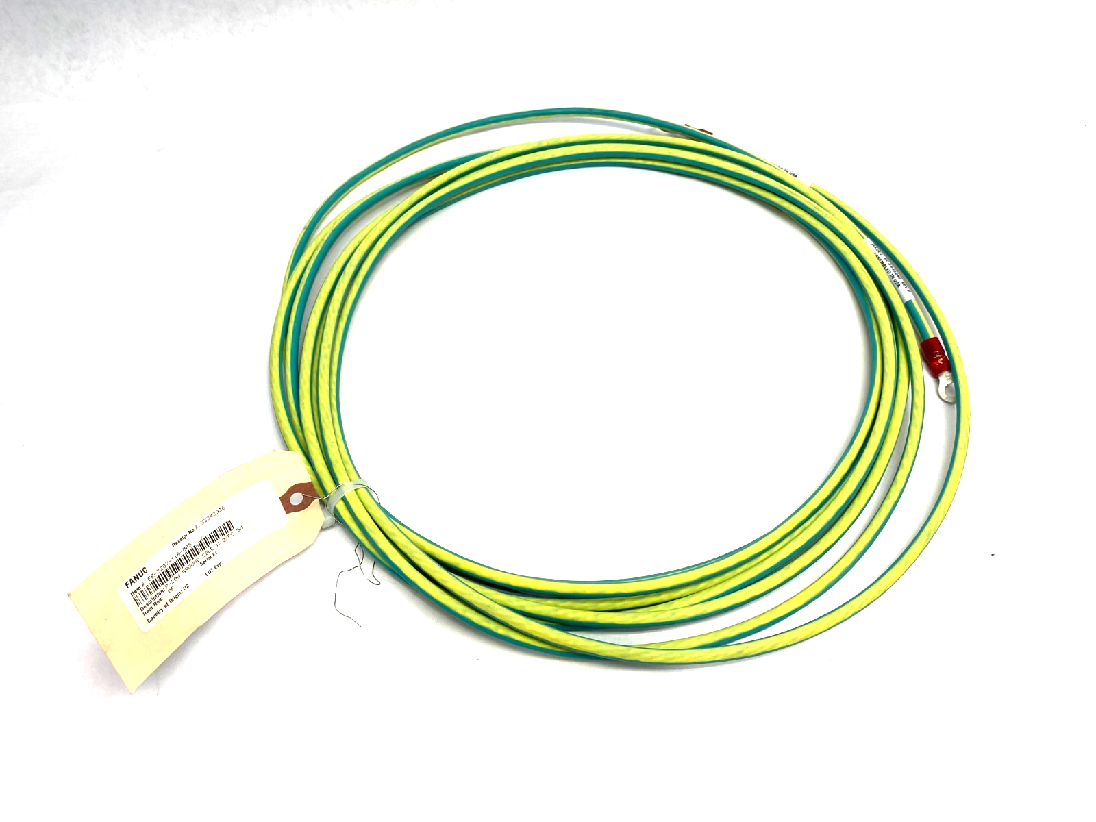 Fanuc EE-3287-116-005 Robot Ground Cable P-200 w/o PG 5m Length - Maverick Industrial Sales