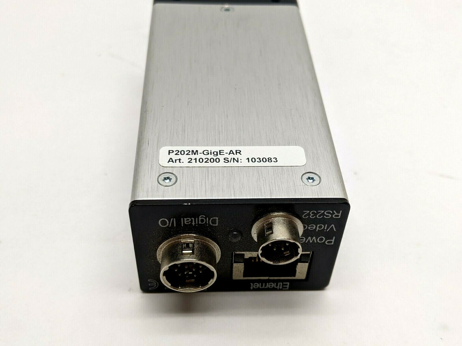 Leutron Vision P202M-GigE-AR Smart Camera W/ Tamron 1:1.4 25mm 30.5 Lens - Maverick Industrial Sales