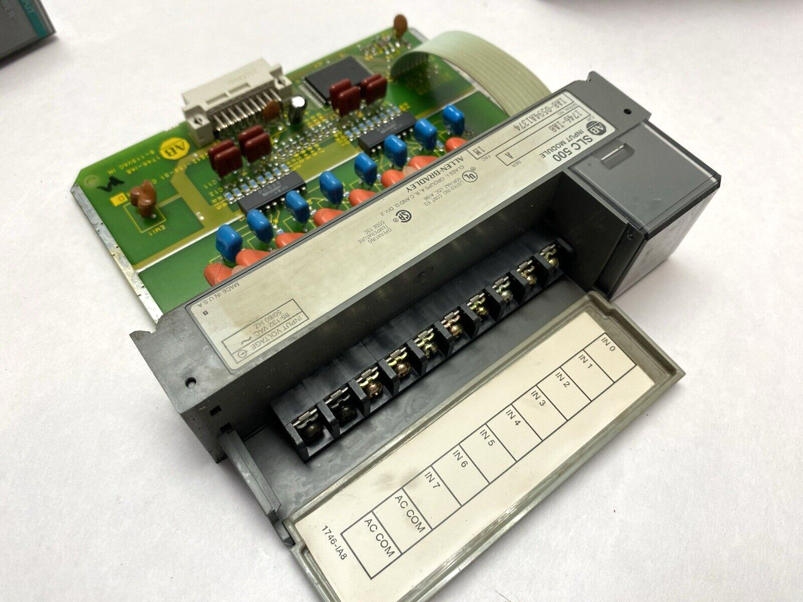 LOT OF 6 Allen Bradley SLC 500 Modules - For parts or not working - Maverick Industrial Sales