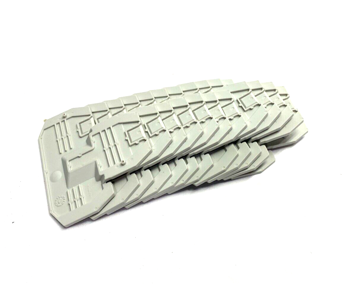 Siemens 8WH9000-1QA00 Two-Tier Terminal Block Cover LOT OF 12 - Maverick Industrial Sales