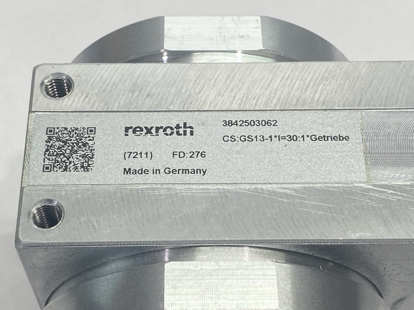 Bosch Rexroth 3842503062 Slip On Gear Unit GS 13-1 30:1 - Maverick Industrial Sales