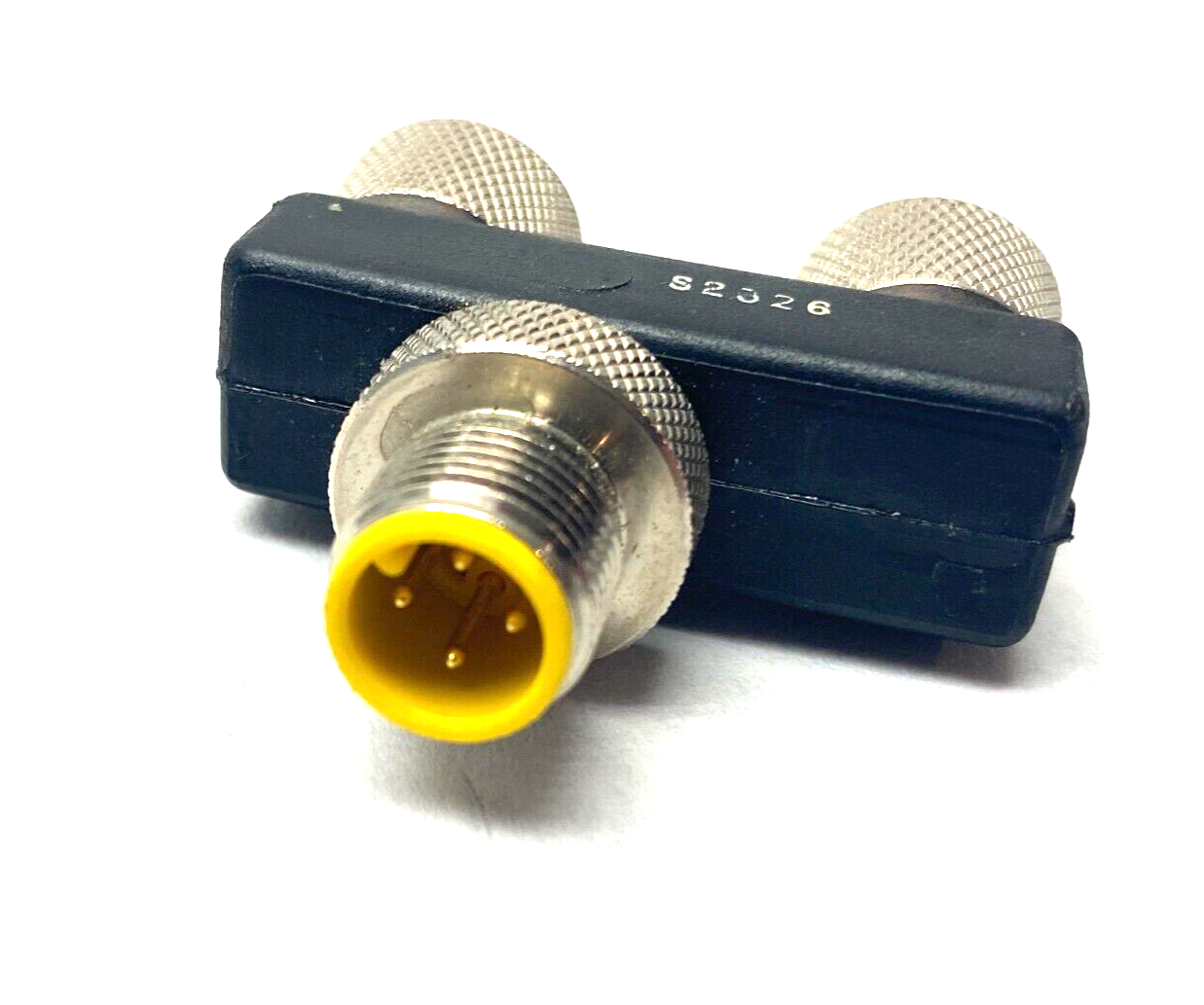 Lumberg Automation ASBS 2 M12-S2326 T-Splitter M12 Female To M12 Male 4-Pin - Maverick Industrial Sales