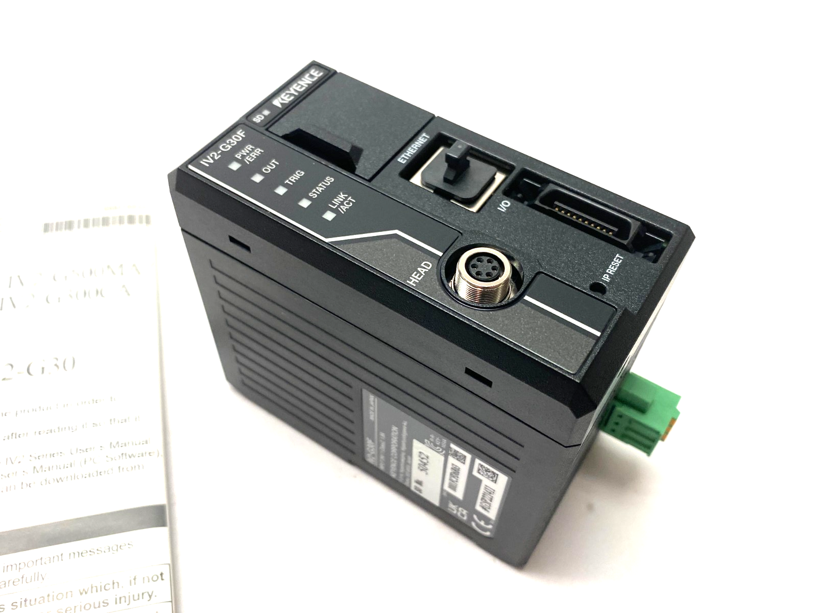 Keyence IV2-G30F Sensor Amplifier Learning/Standard Mode 24V Input - Maverick Industrial Sales