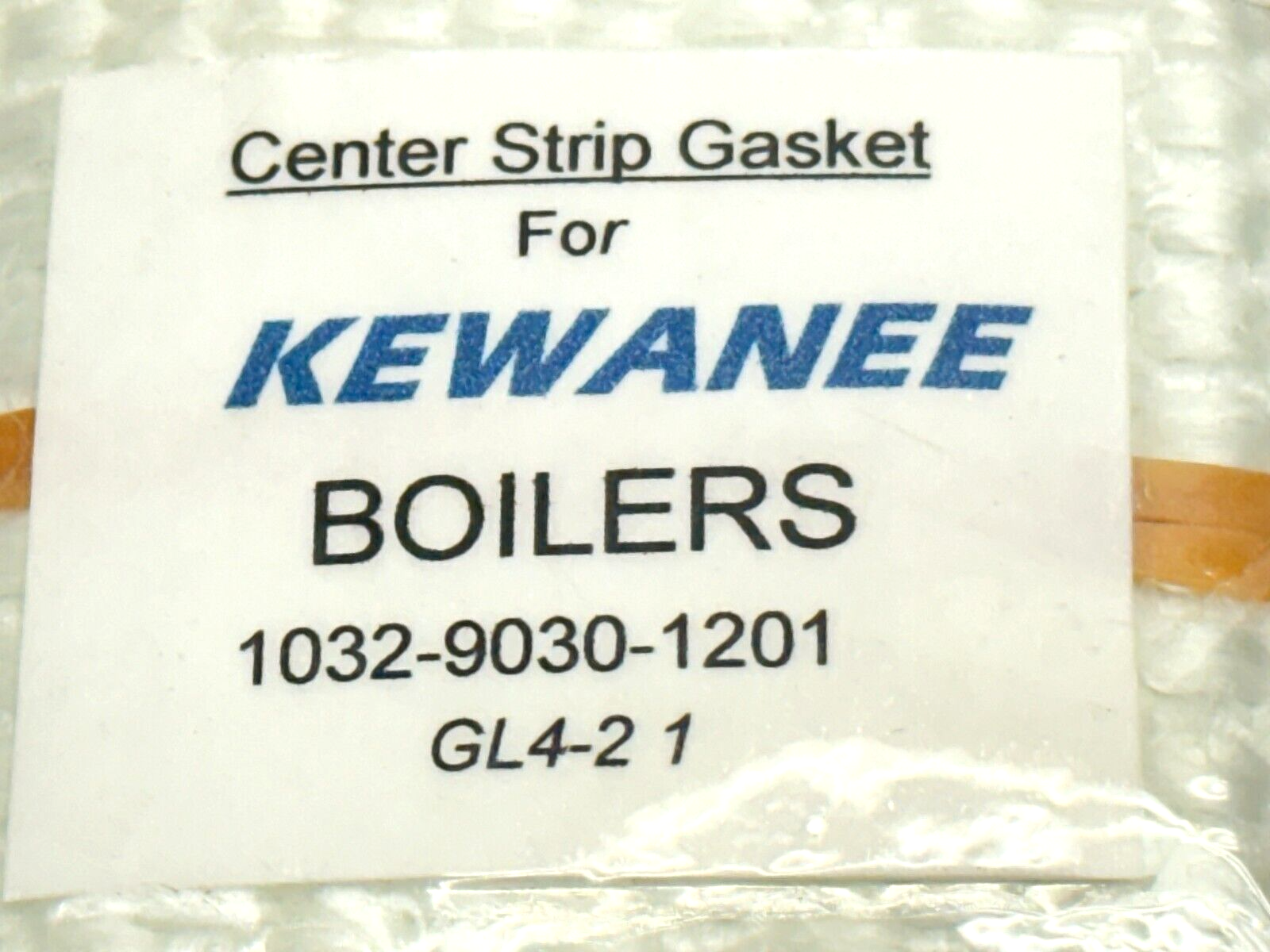 Kewanee 1032-9030-1201 Center Strip Gasket GL4-2 1 - Maverick Industrial Sales