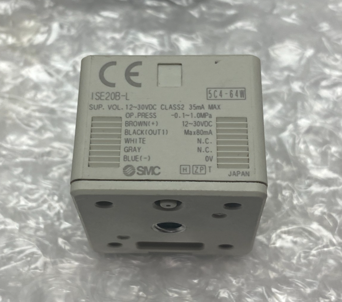 SMC ISE20B-L Digital Pressure Switch w/ I/O-Link - Maverick Industrial Sales