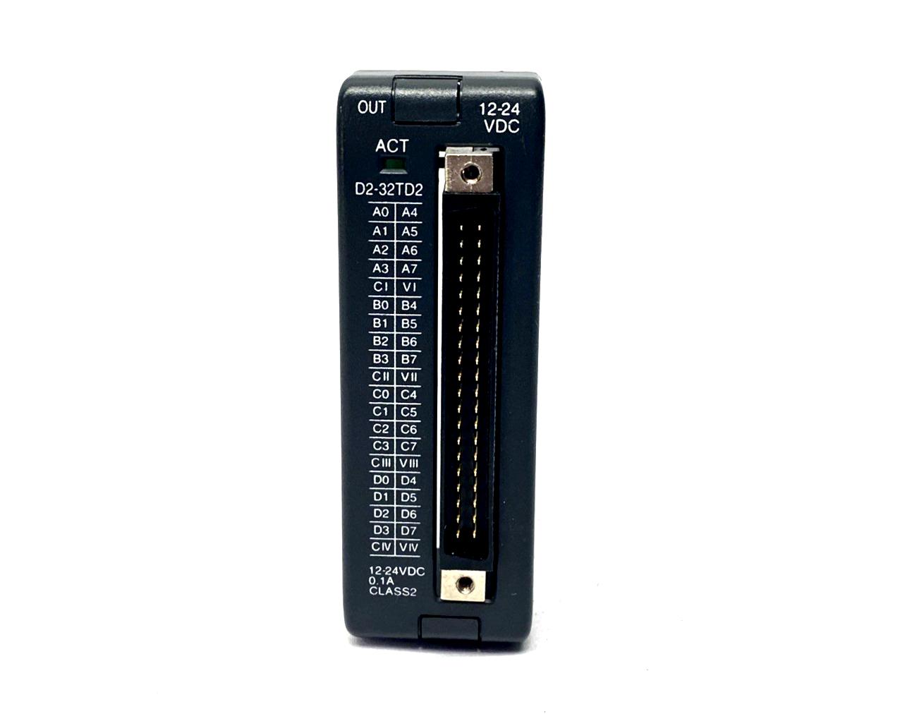 D2-32TD2 | Automation Direct DirectLOGIC DL205 Discrete Output Module, 32 Pt 24VDC - Used - Maverick Industrial Sales