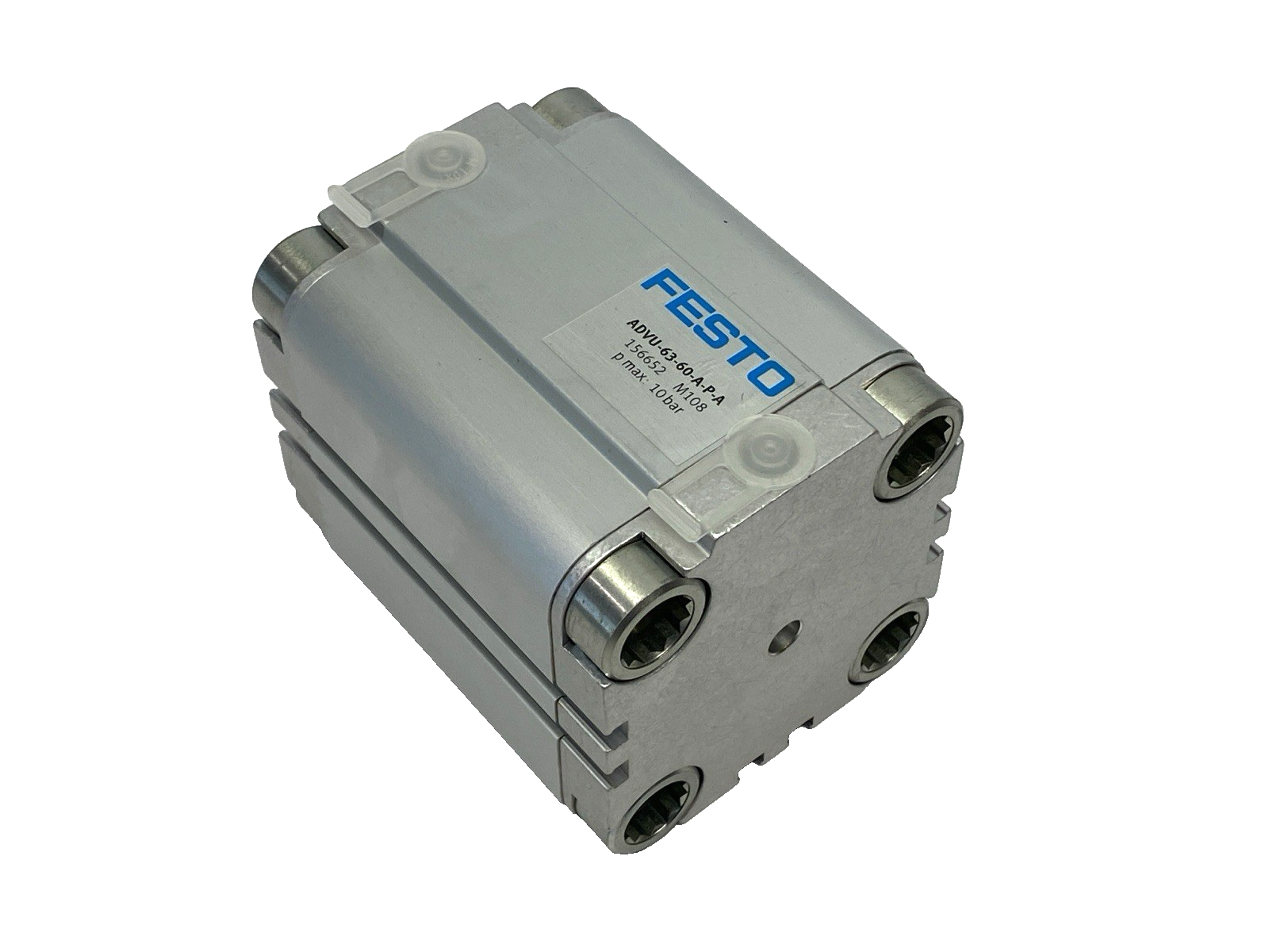 Festo ADVU-63-60-A-P-A Pneumatic Cylinder 63mm Bore 60mm Stroke 156652 - Maverick Industrial Sales
