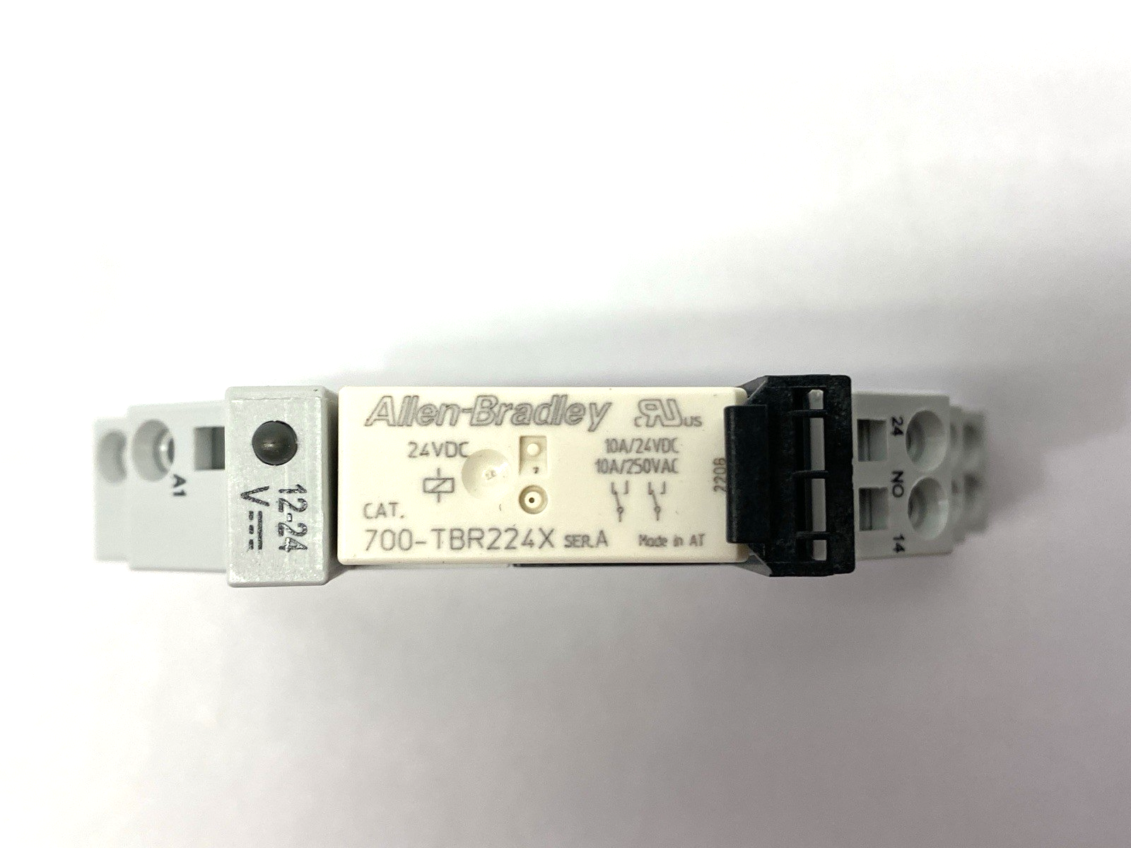 700-HLT22Z4X | Allen Bradley Ser. A Terminal Block Relay 24VDC - New – Open box - Maverick Industrial Sales