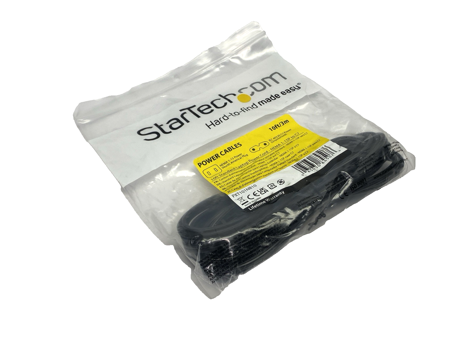 StarTech PXT101NB10 Laptop Power Cable 10' - Maverick Industrial Sales