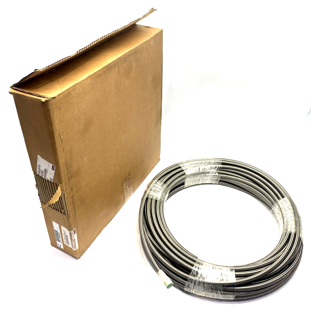 Danfoss EN-7TW100BX Weatherhead Stainless Steel Braided Hose -7 Size PTFE 30FT - Maverick Industrial Sales