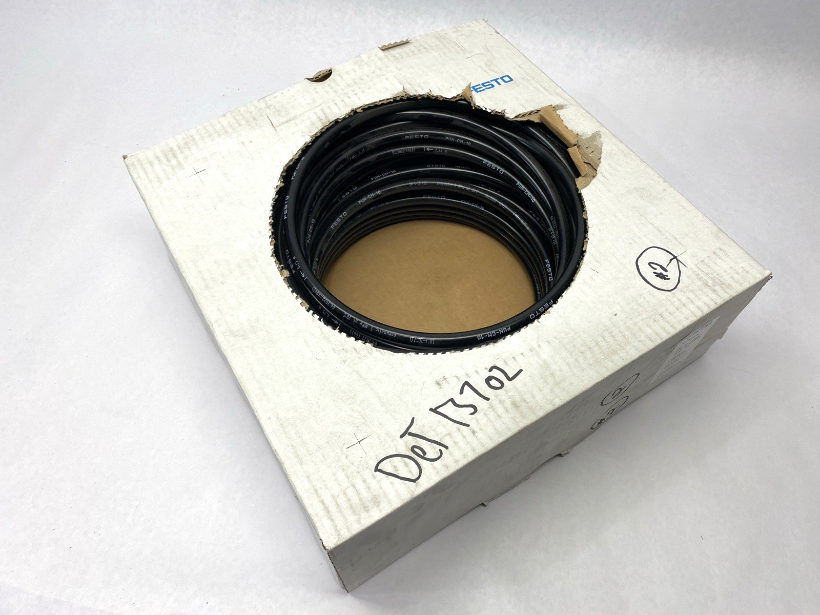 Festo PUN-CM-10-SW Pneumatic Plastic Black Tubing 10mm OD 7mm ID 50m 130817 - Maverick Industrial Sales