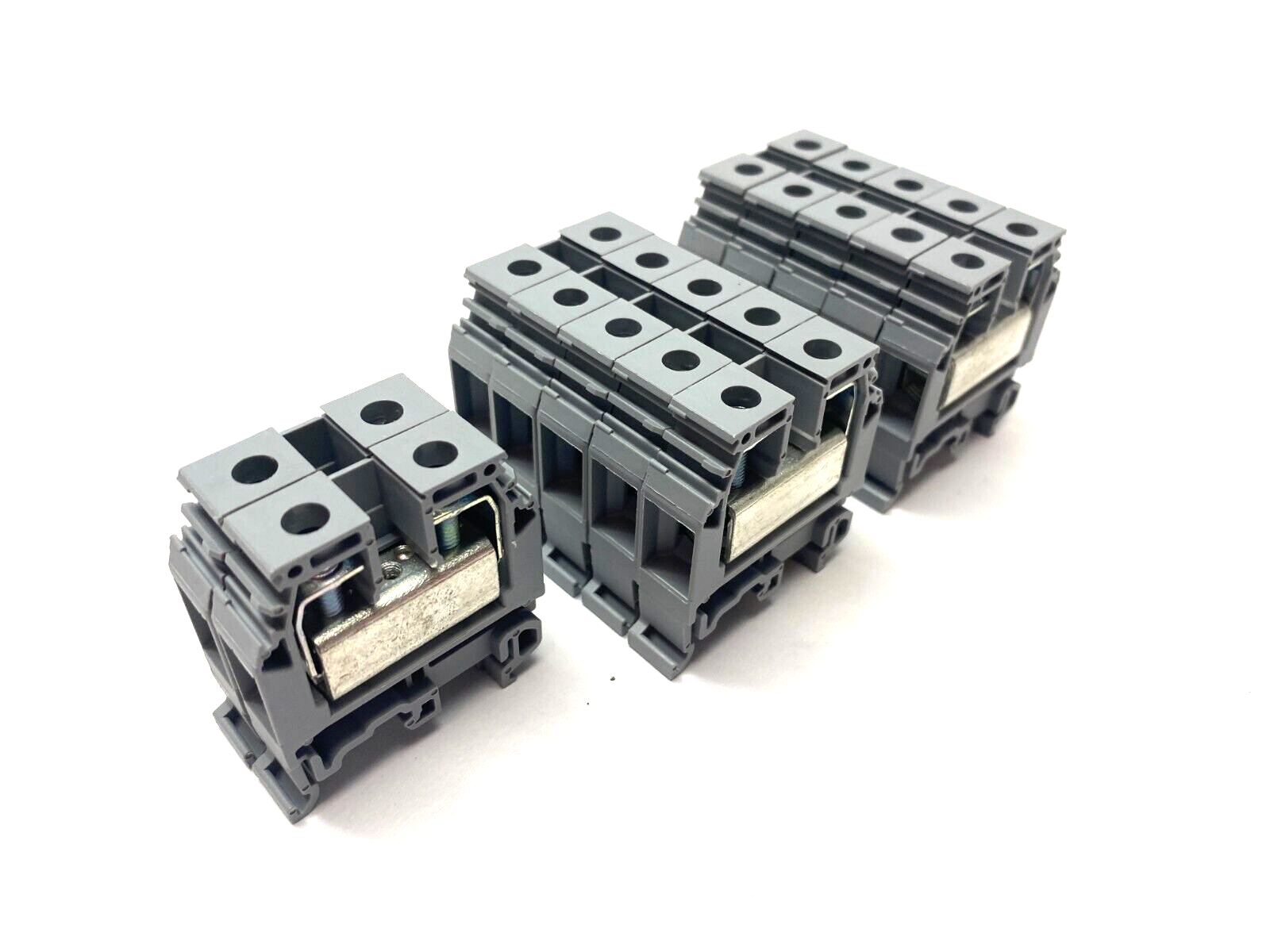 ABB Entrelec 1SNA115129R1400 Feed-Through Terminal Block Gray 12mm BOX OF 12 - Maverick Industrial Sales