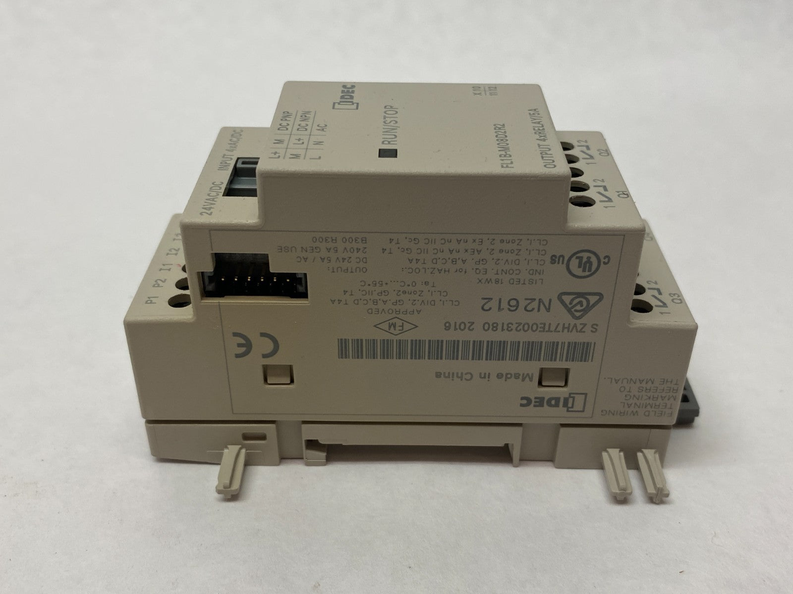FL1B-M08D2R2 | IDEC SmartRelay Digital Expansion Module, 24VAC/DC, Relay Output - Used - Maverick Industrial Sales