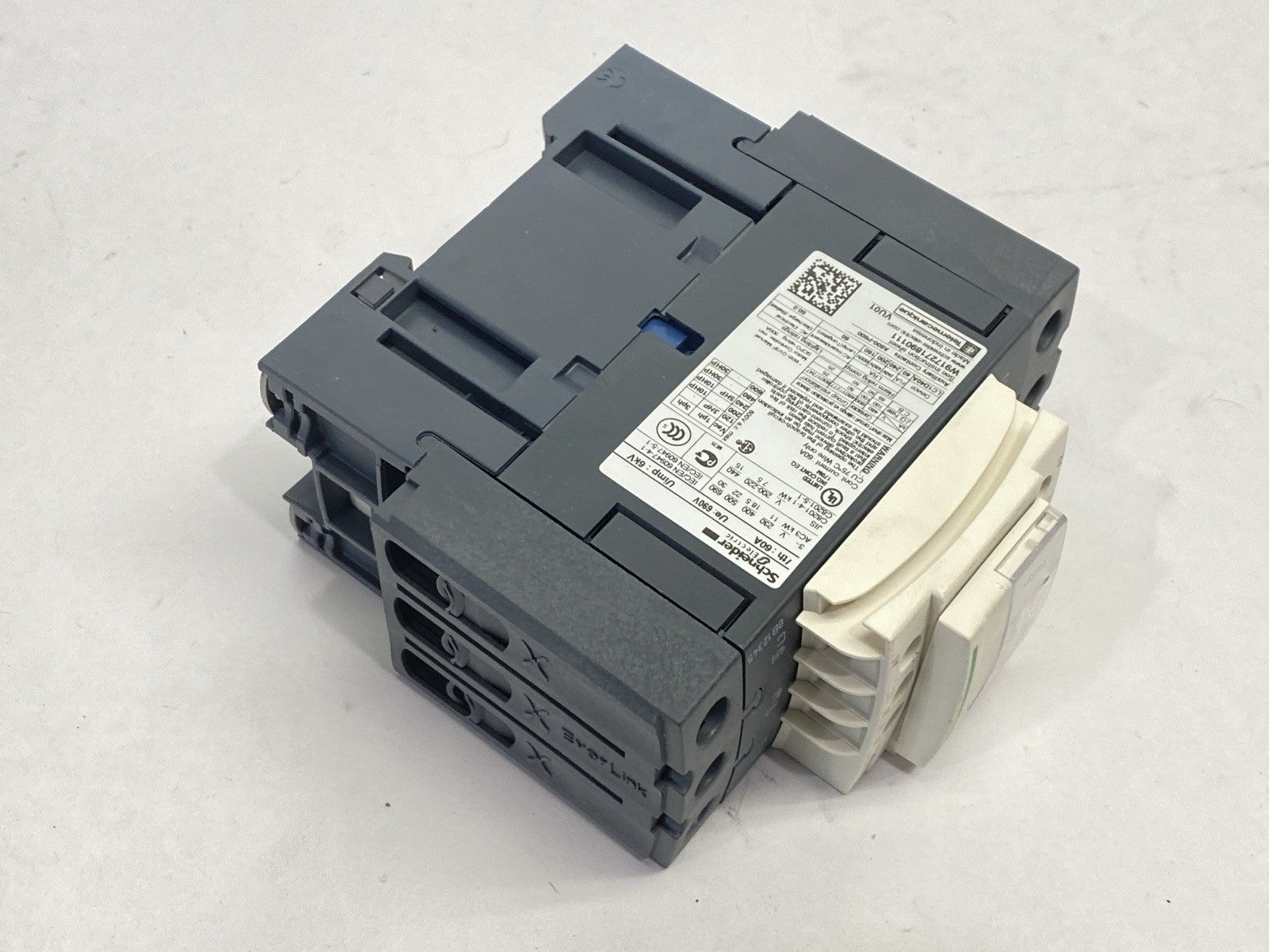 Schneider Electric LC1D40AF7 Contactor 3-Pole 40A 480V 120V Coil - Maverick Industrial Sales